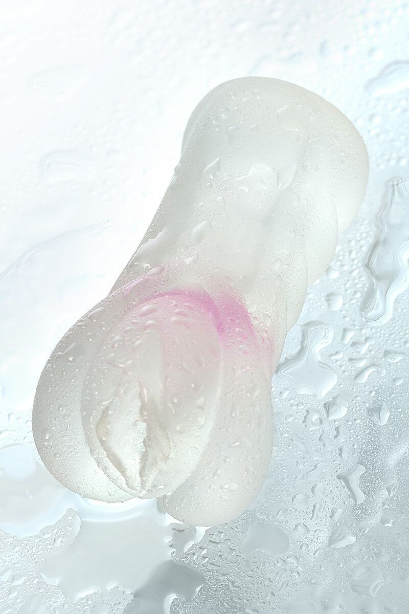 мастурбатор реалистичный toyfa juicy pussy crystal rose, 14 см в Сочи