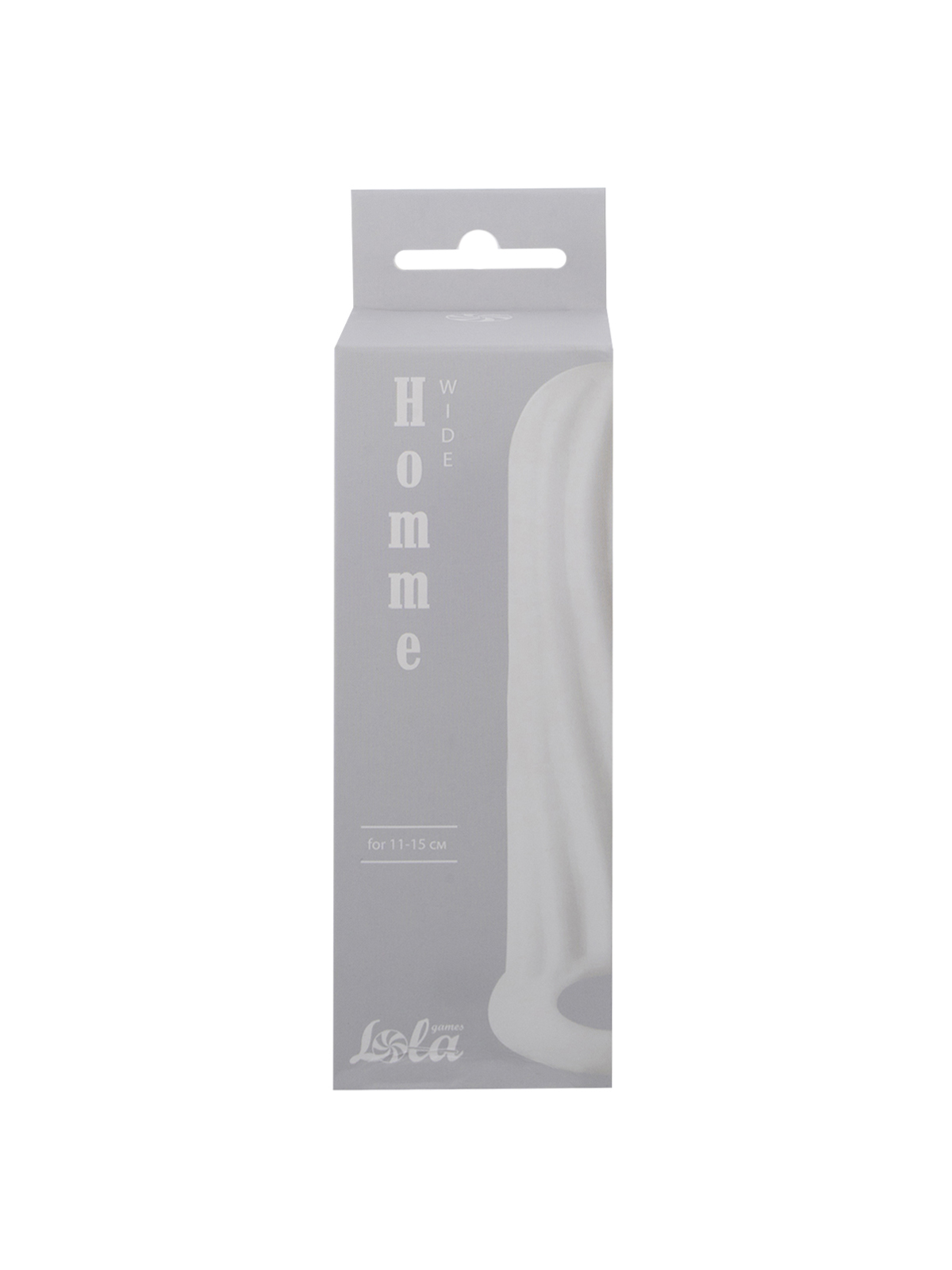 фаллоудлинитель homme wide white для 11-15 см 7007-01lola в Сочи