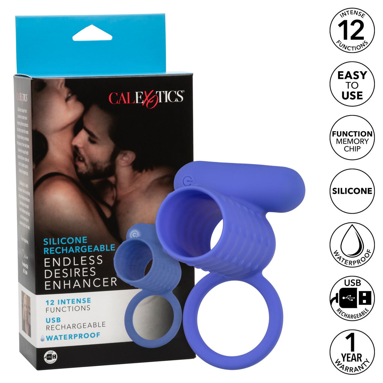 перезаряжаемое эрекционное виброкольцо silicone rechargeable endless desires enhancer в Сочи