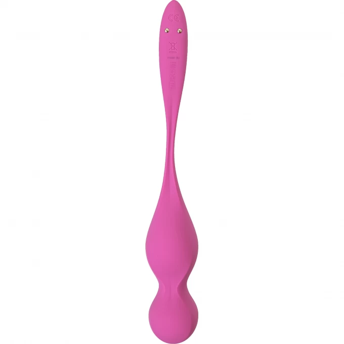 вагинальные шарики с вибрацией satisfyer love birds 1 connect app, розовый, 22,2 см в Сочи