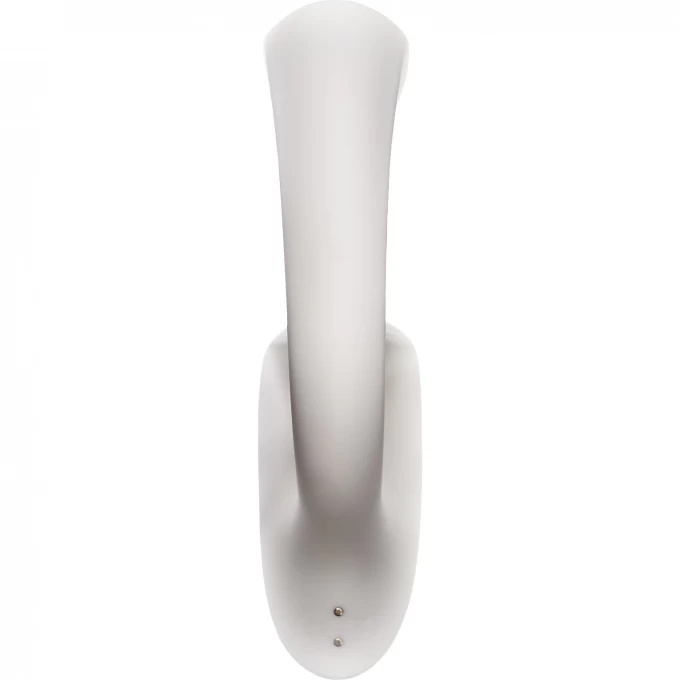 вагинально-клиторальный вибратор satisfyer g for goddess 1, белый, 27 см в Сочи