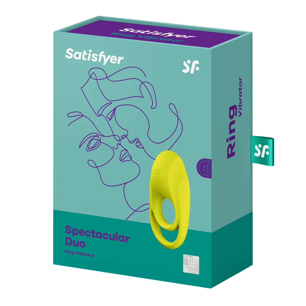 эрекционное кольцо satisfyer spectacular duo, жёлтое в Сочи