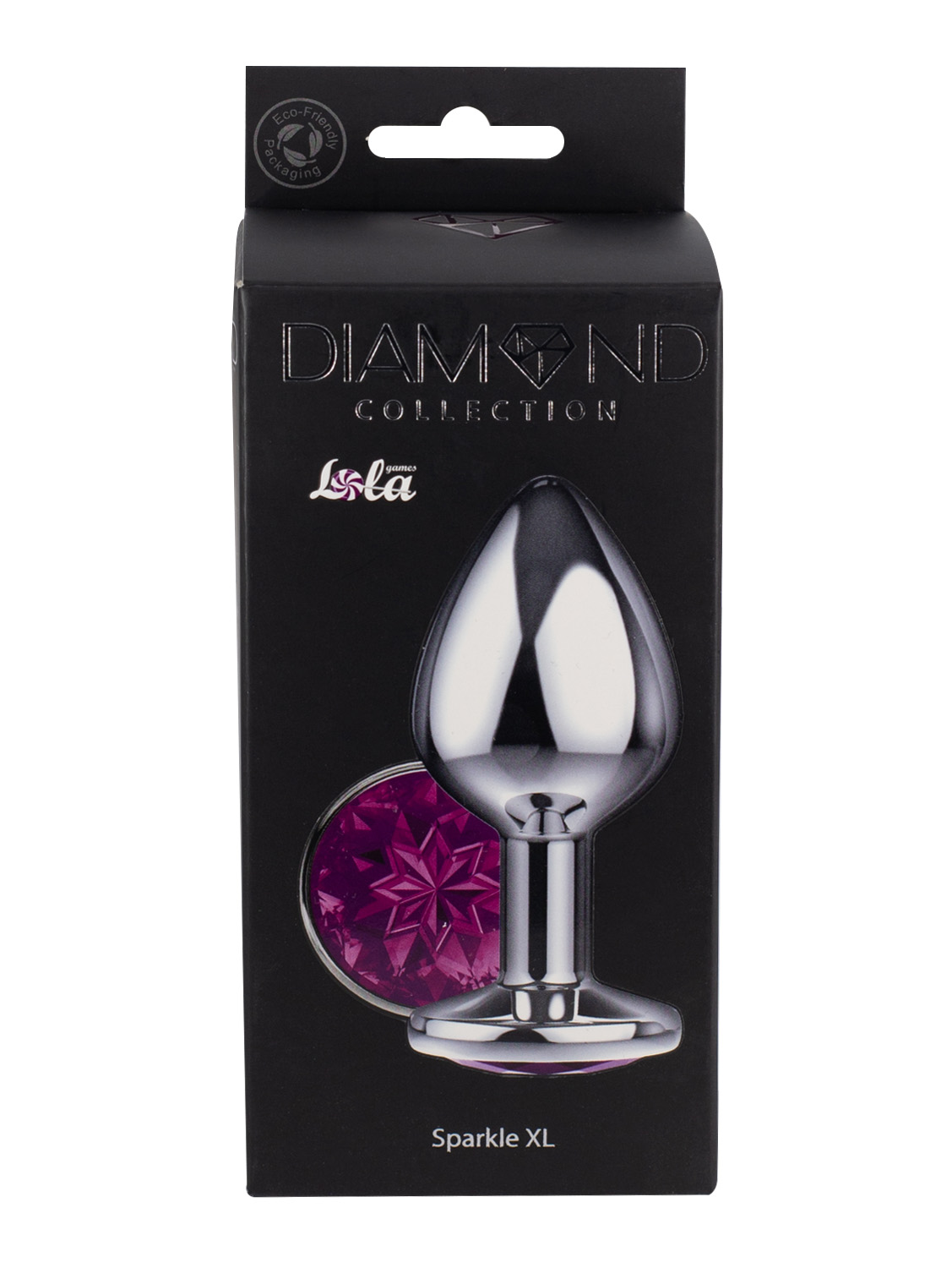 большая анальная пробка diamond purple sparkle xl 4028-01lola в Сочи