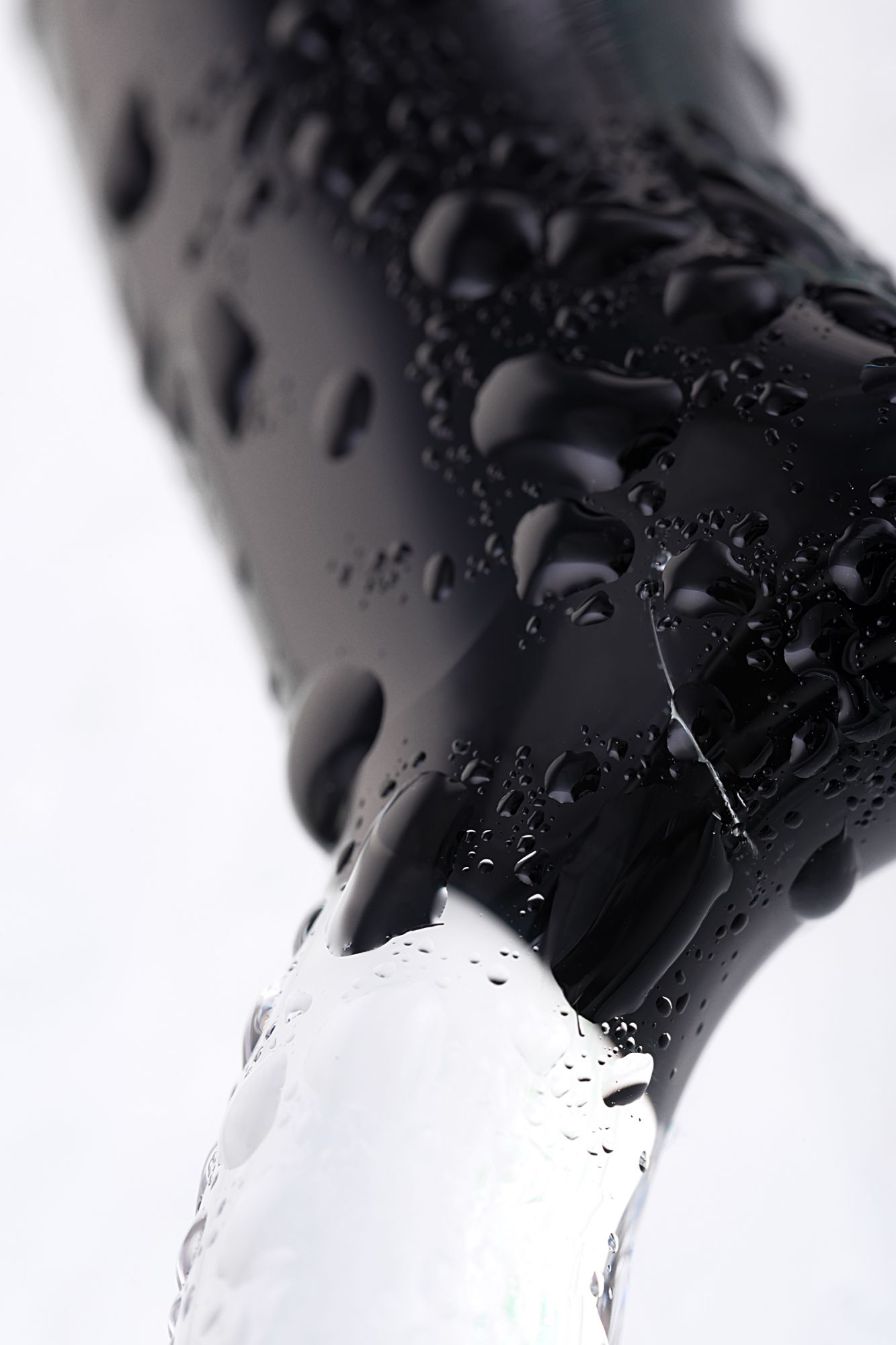 стимулятор простаты sexus glass, стекло, черный, 17 см в Сочи