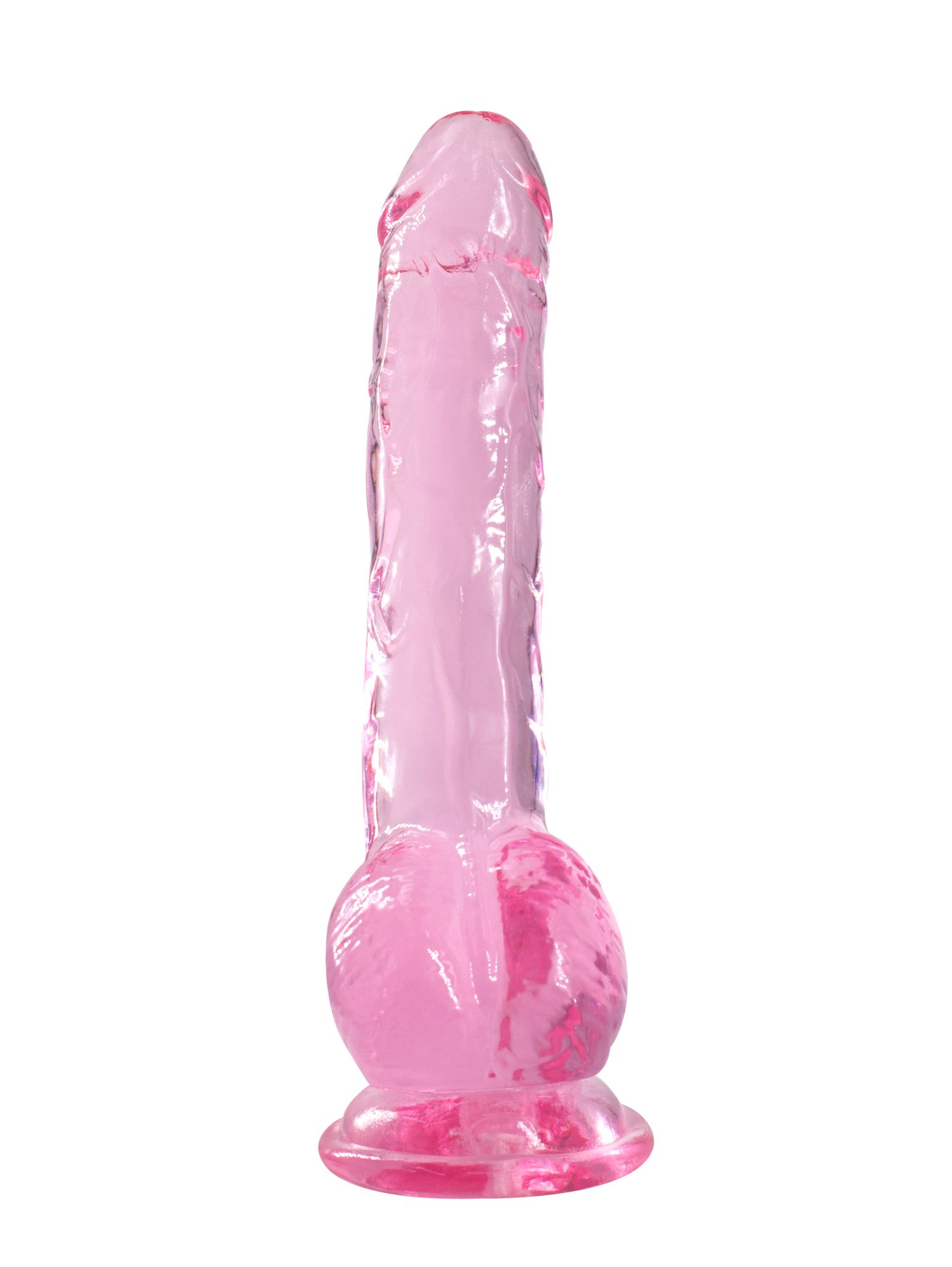прозрачный дилдо intergalactic luminous pink 7086-01lola в Сочи