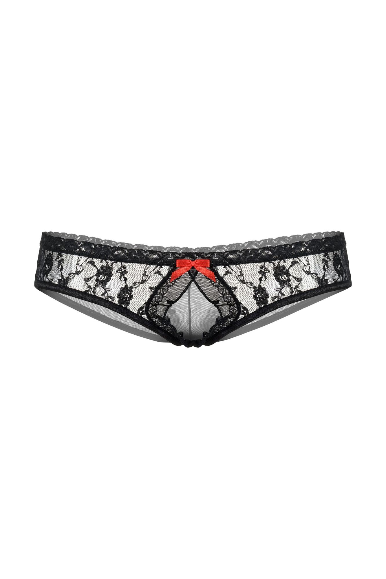 Эротическое трусики кружевные открытые softline collection, черный, m/l в Сочи