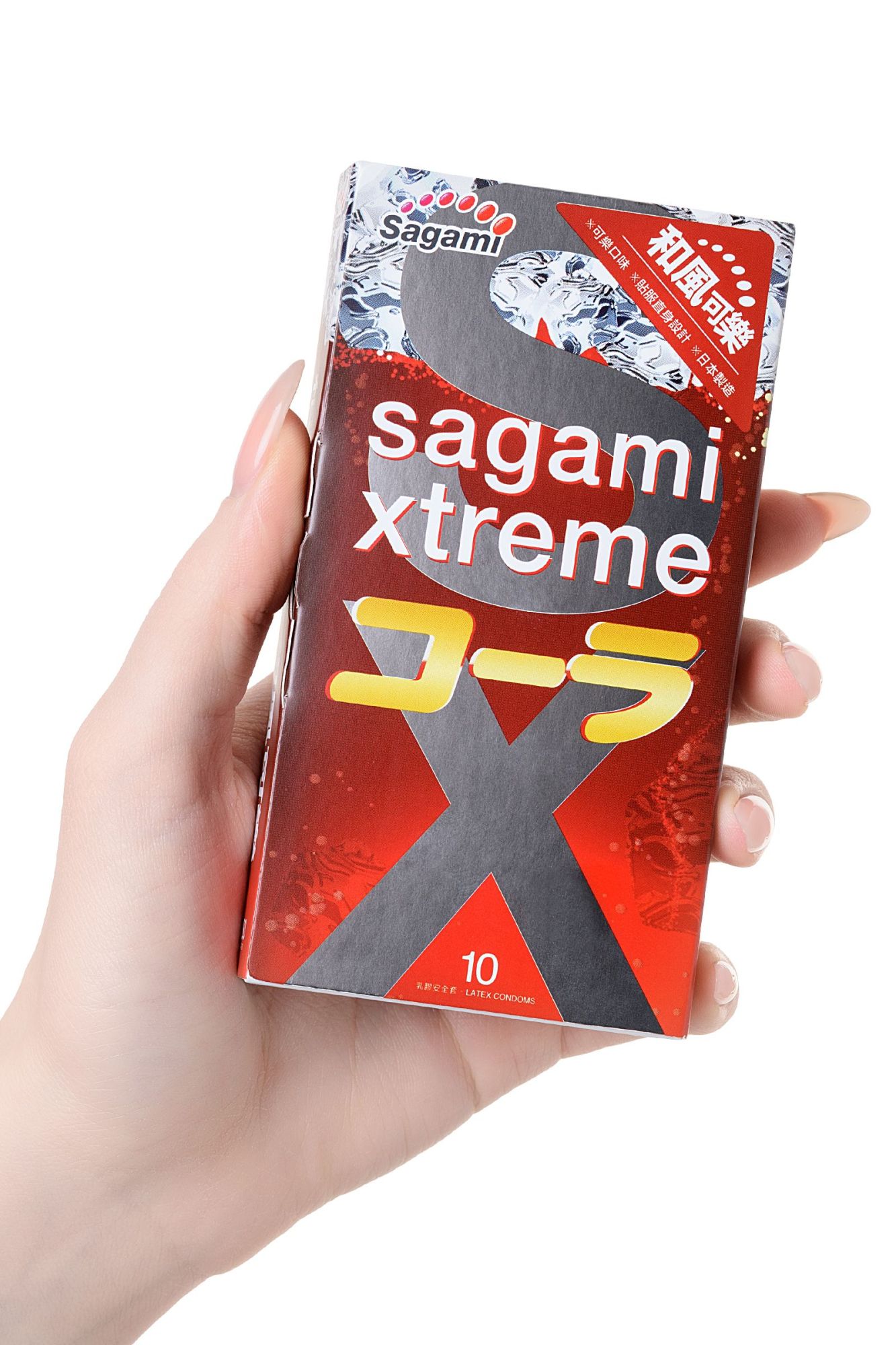 презервативы sagami, xtreme, cola, латекс, 19 см, 5,2 см, 10 шт. в Сочи