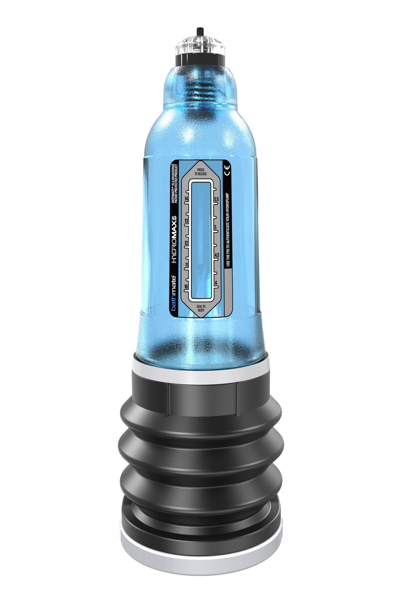 помпа для пениса bathmate hydromax5, abs пластик, голубая, 26 см (аналог hydromax x20) в Сочи