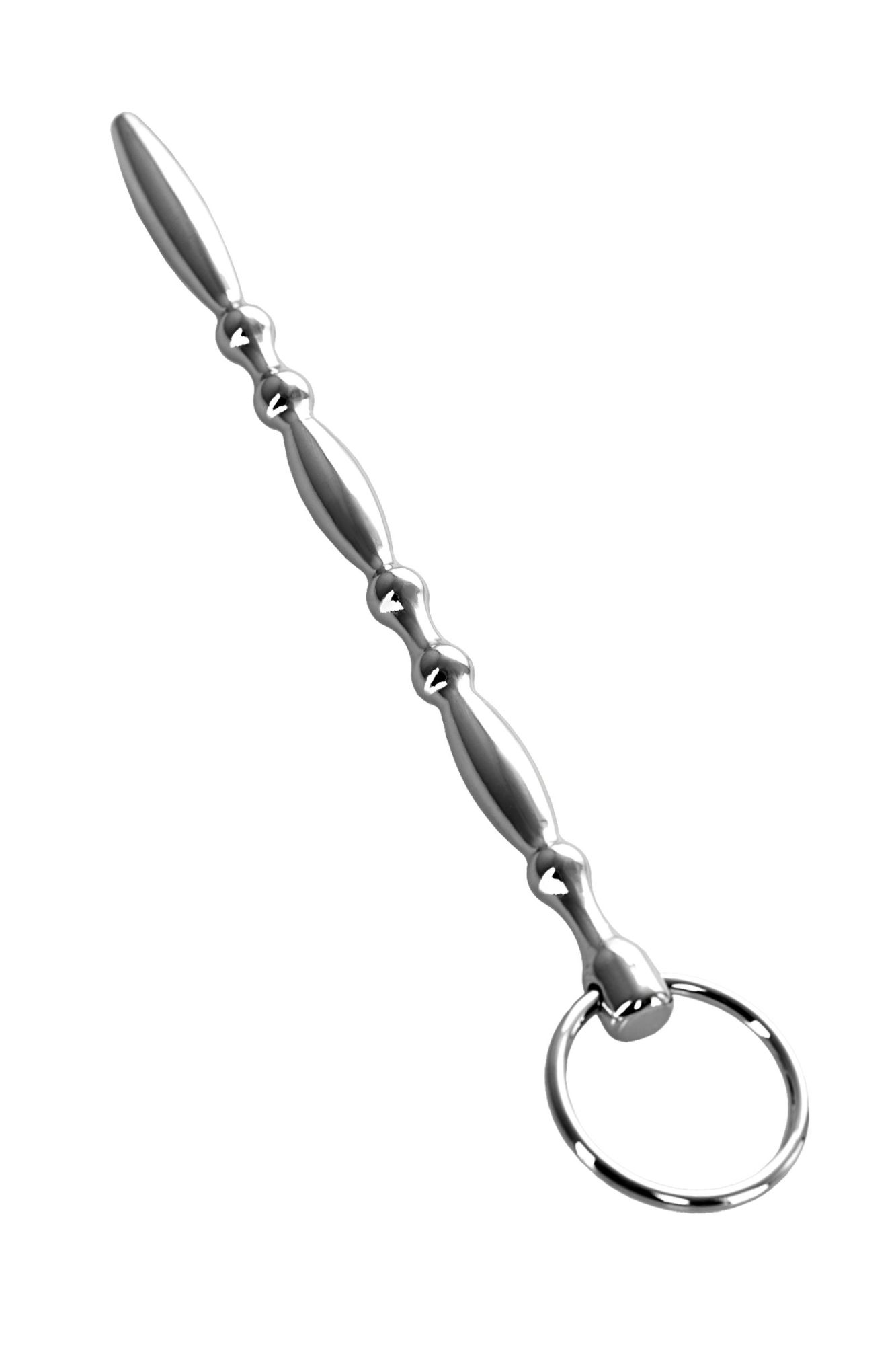 уретральный плаг toyfa metal фигурный с кольцом в основании, серебряный в Сочи