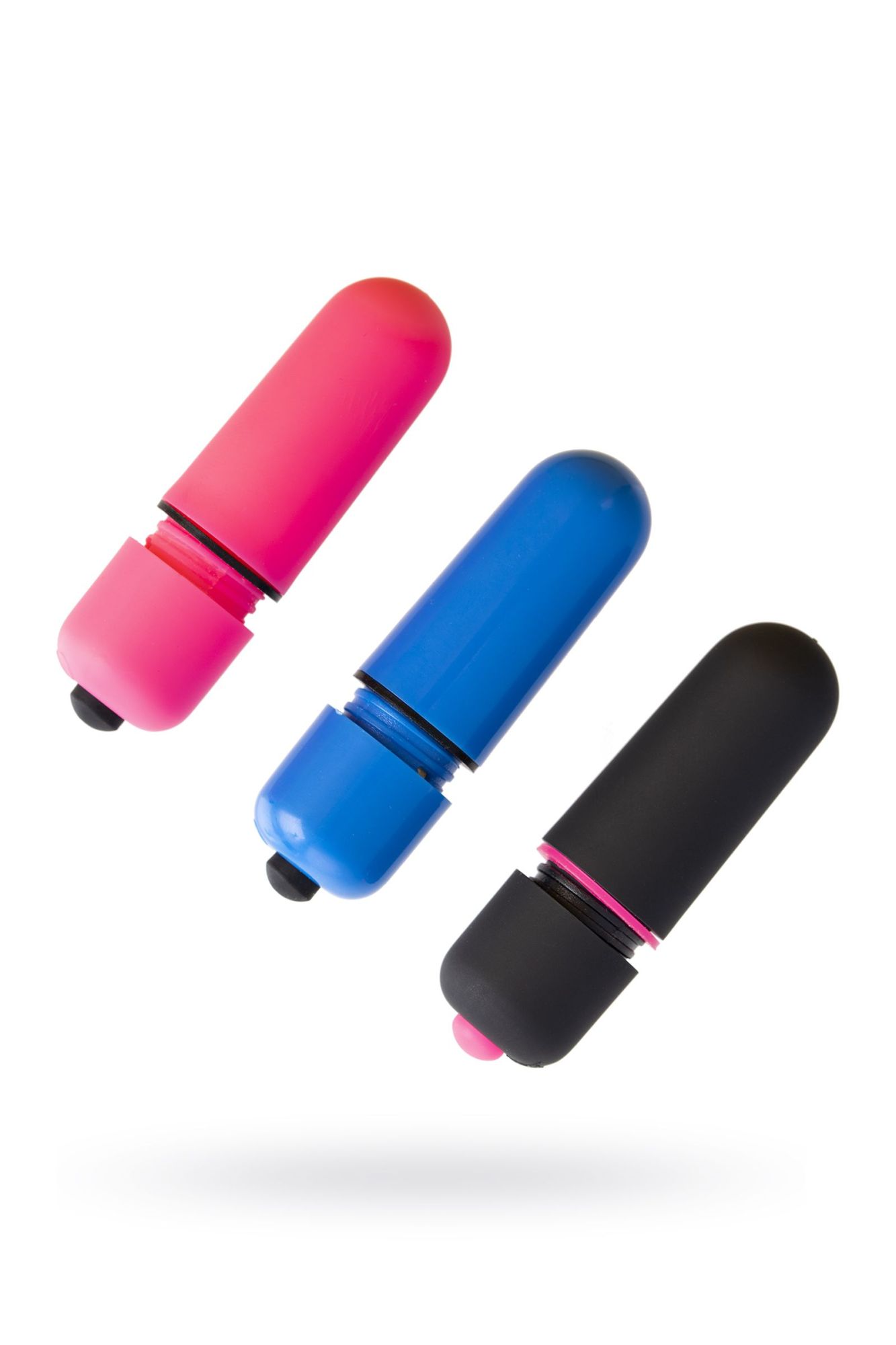 вибропуля a-toys braz abs пластик, черный, 5,5 см, ø 1,7 см в Сочи