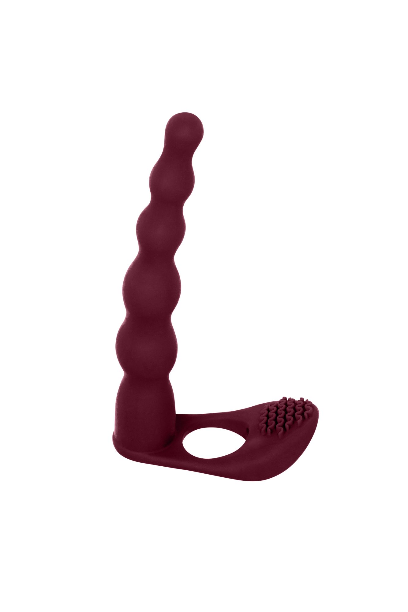вибронасадка для двойного проникновения pure passion farnell wine red 1203-02lola в Сочи