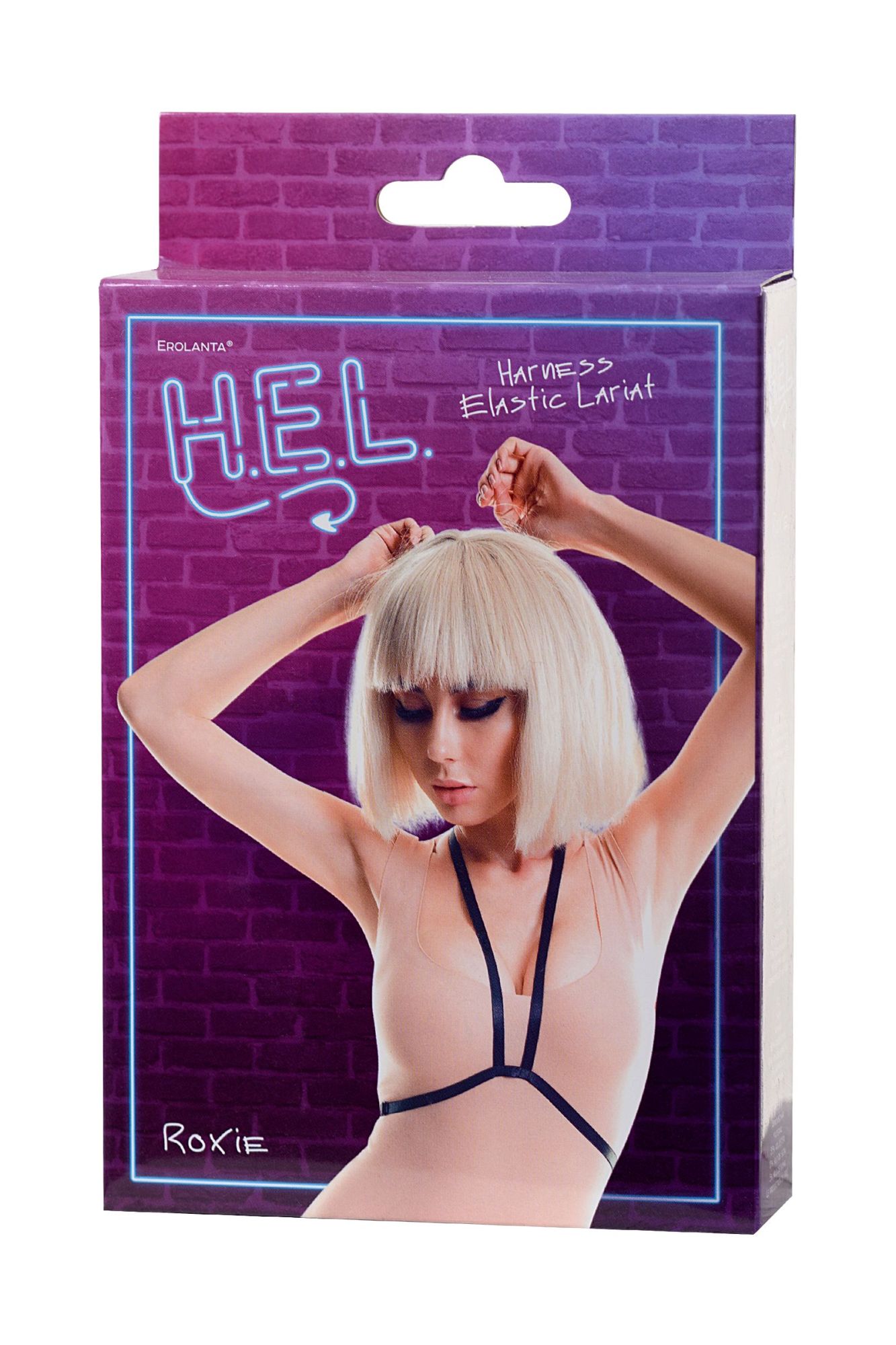 Эротическое стреп h.e.l. roxie, текстиль, черный, os в Сочи