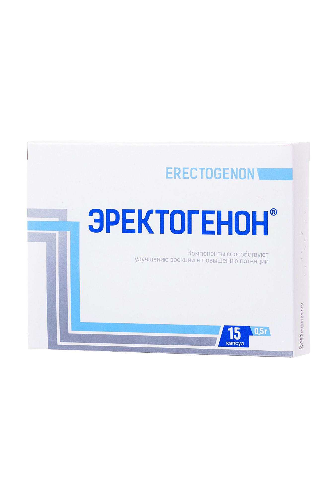 капсулы для мужчин «эректогенон»,15 капсул в Сочи