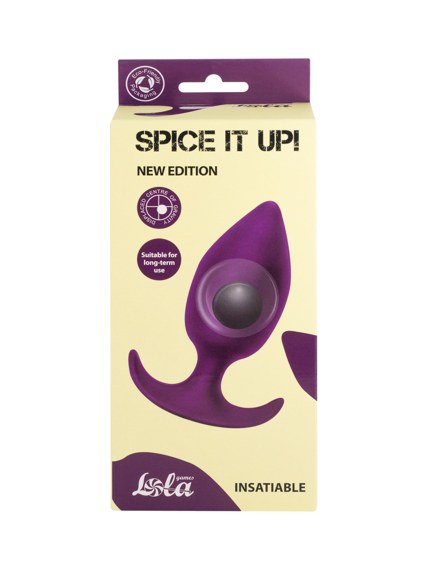 пробка со смещенным центром тяжести spice it up insatiable ultraviolet 8011-04lola в Сочи