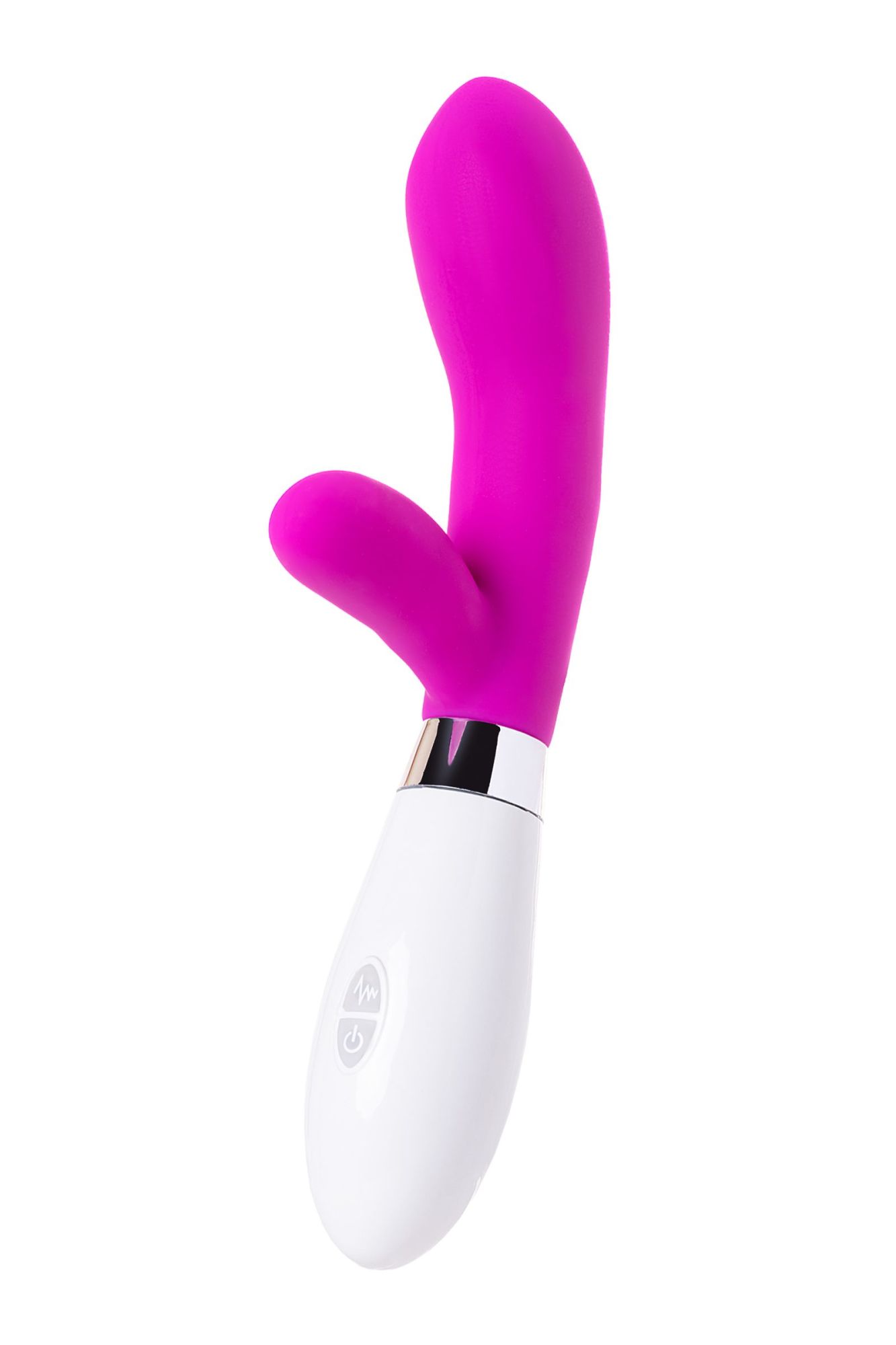 вибратор с клиторальным стимулятором toyfa a-toys mady, силикон, розовый, 20,4 см в Сочи