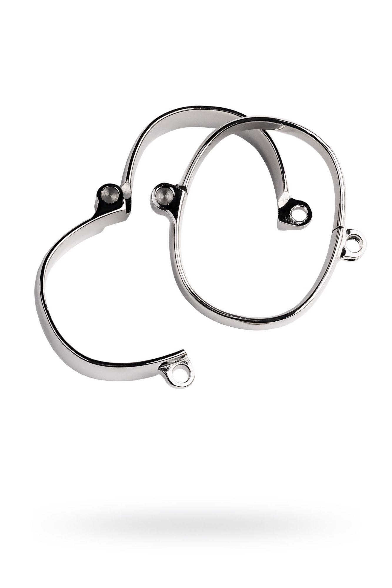 наручники, toyfa metal, серебристые, 6,5х8 см в Сочи
