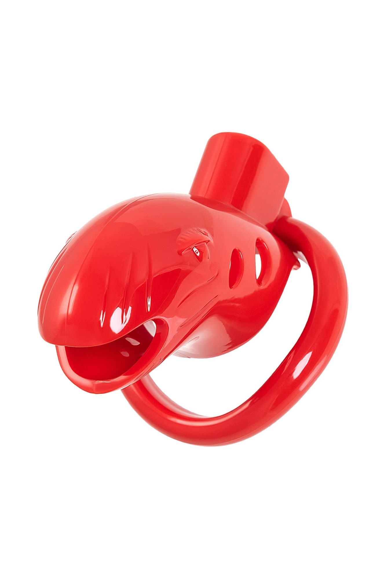 пояс верности мужской black&red by toyfa, abs пластик, красный, 10 см в Сочи