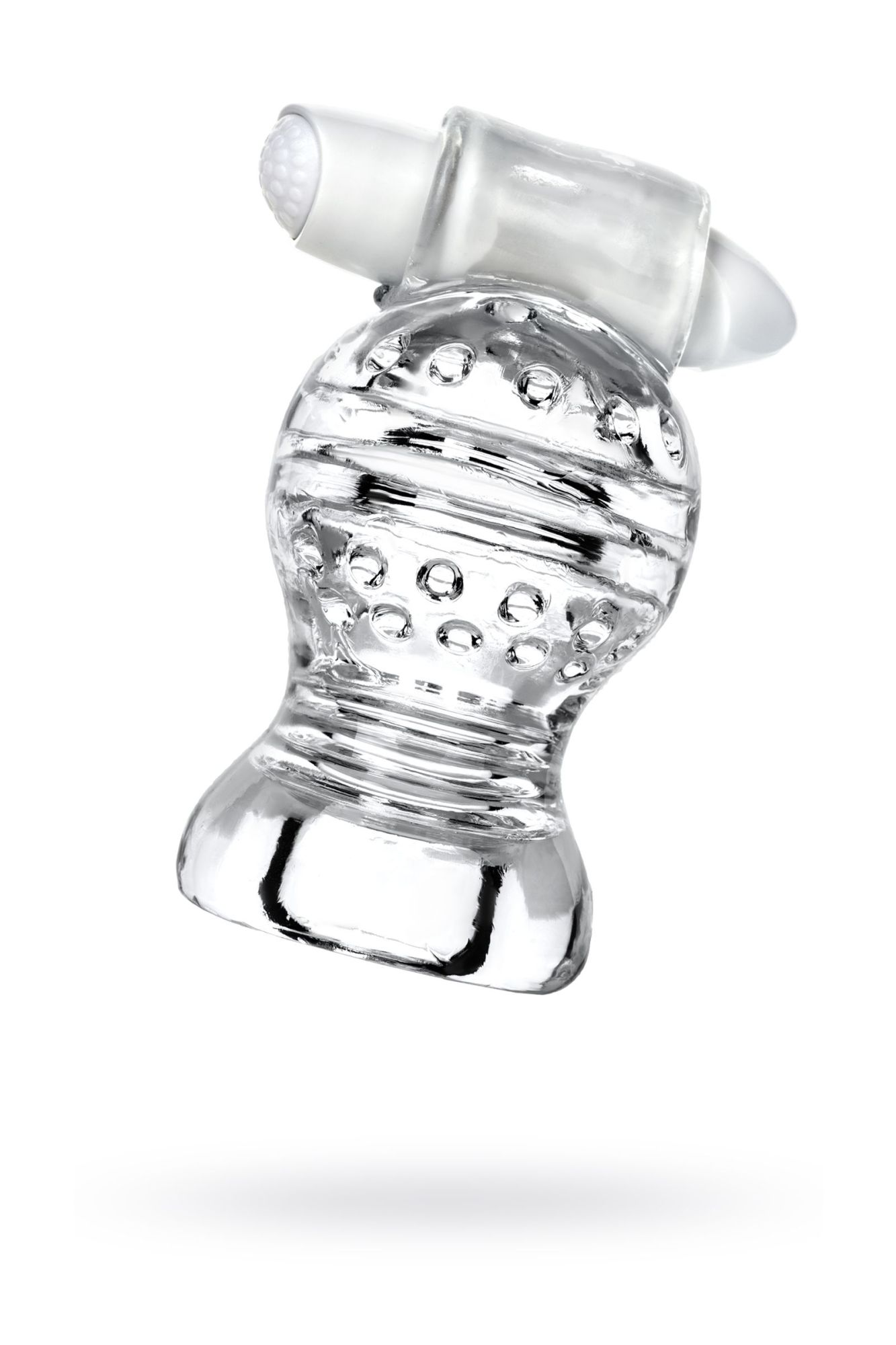 мастурбатор нереалистичный lingam by toyfa  shakti, tpe, прозрачный, 9 см в Сочи