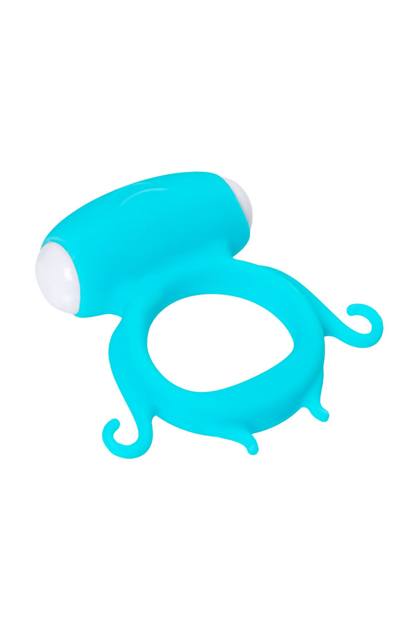 виброкольцо на пенис a-toys by toyfa sair, силикон, голубое, ø 2,6 см в Сочи