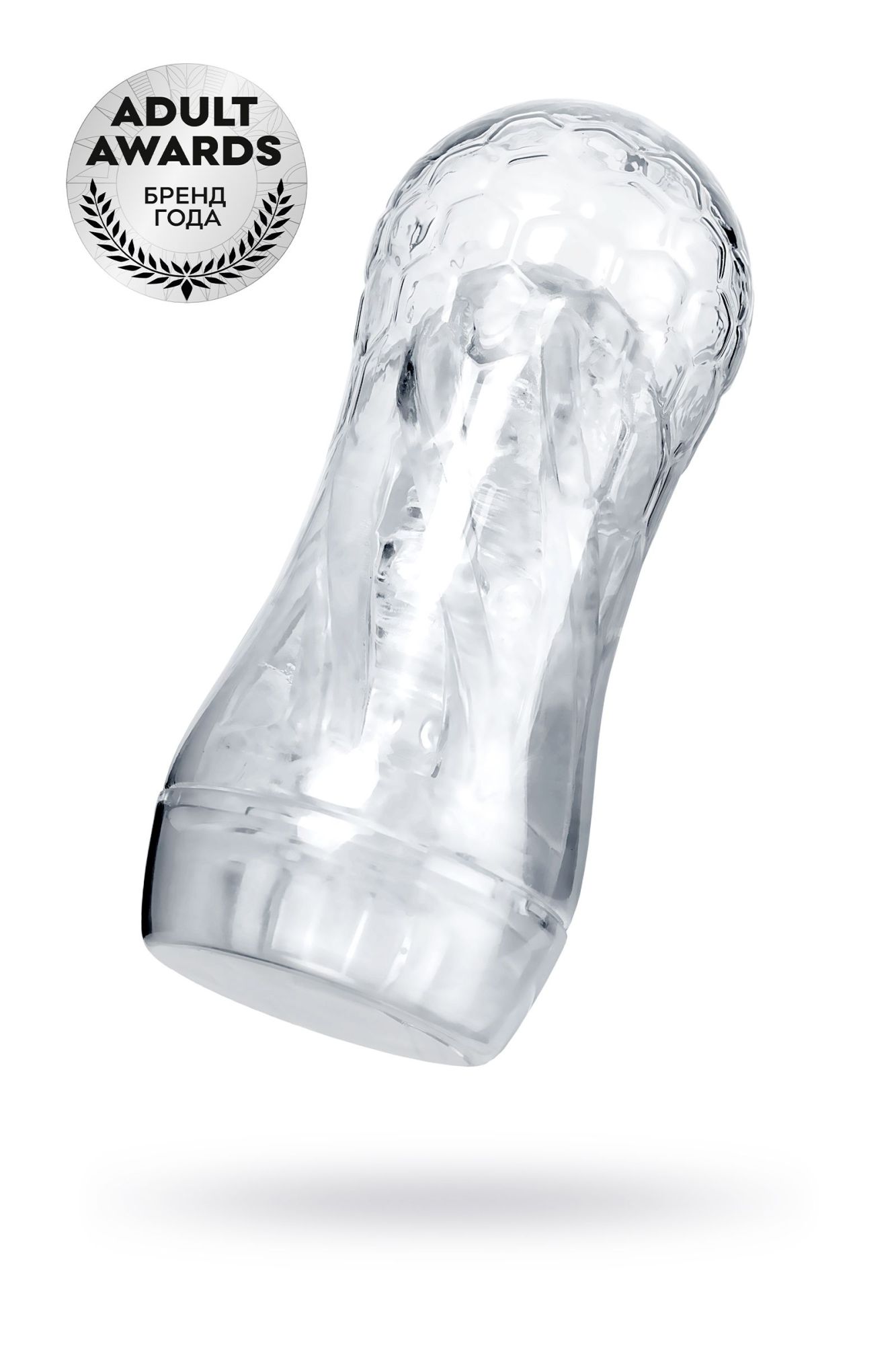 мастурбатор a-toys jelf, abs пластик, прозрачный, 18,5 см в Сочи