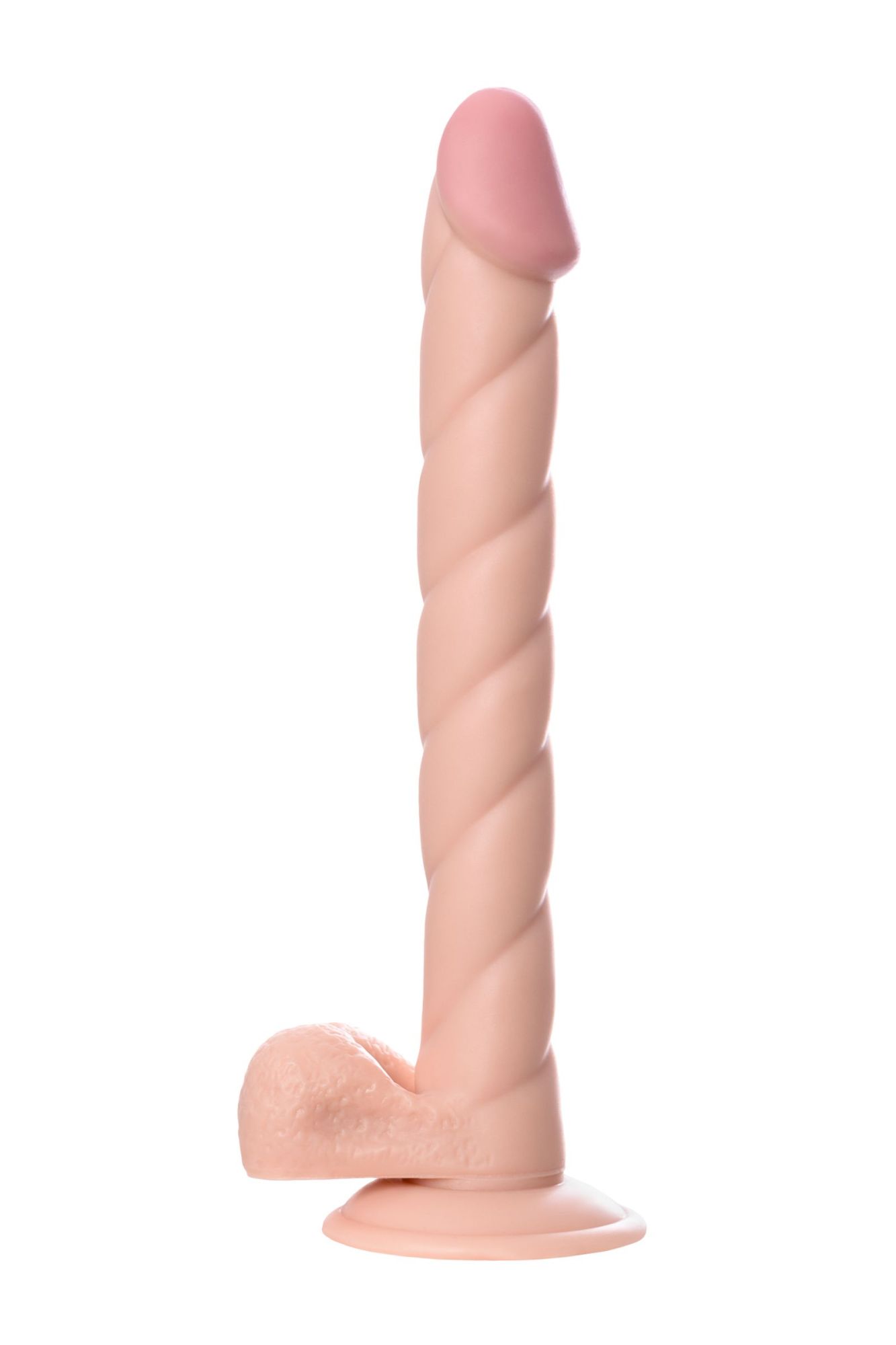 реалистичный фаллоимитатор toyfa realstick nude, pvc, телесный, 31,5 см в Сочи