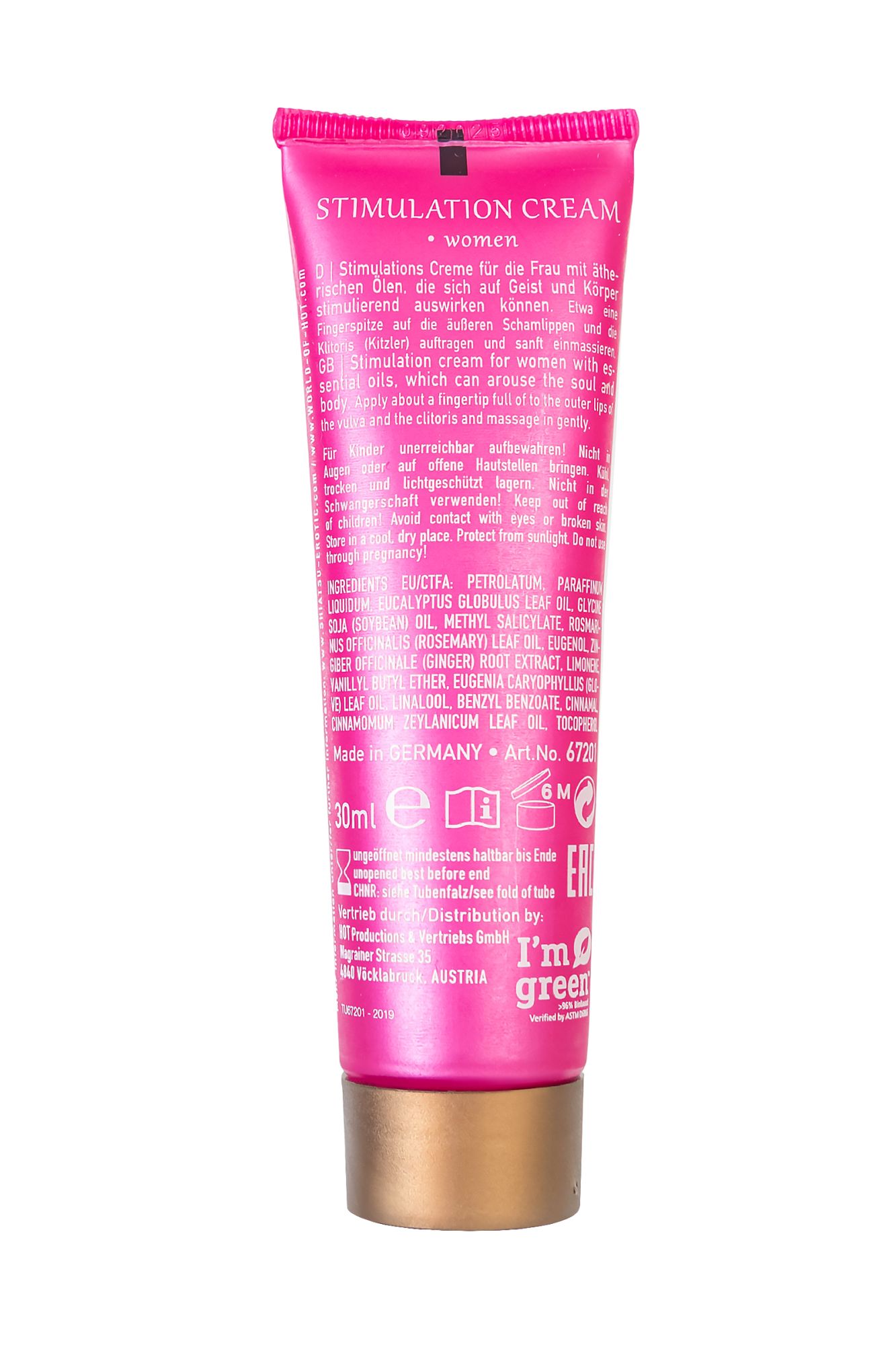интимный крем stimulation cream  women 30 мл в Сочи