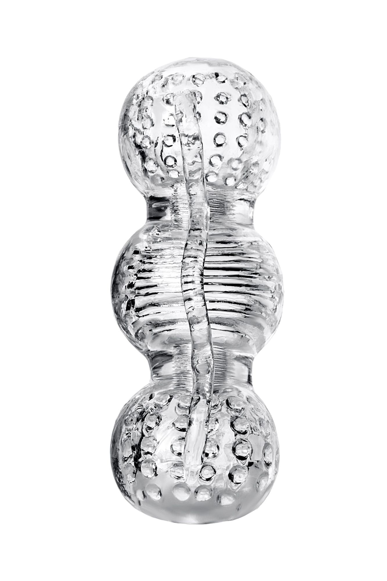 мастурбатор нереалистичный lingam by toyfa rashmi, tpe, прозрачный, 15,5 см в Сочи