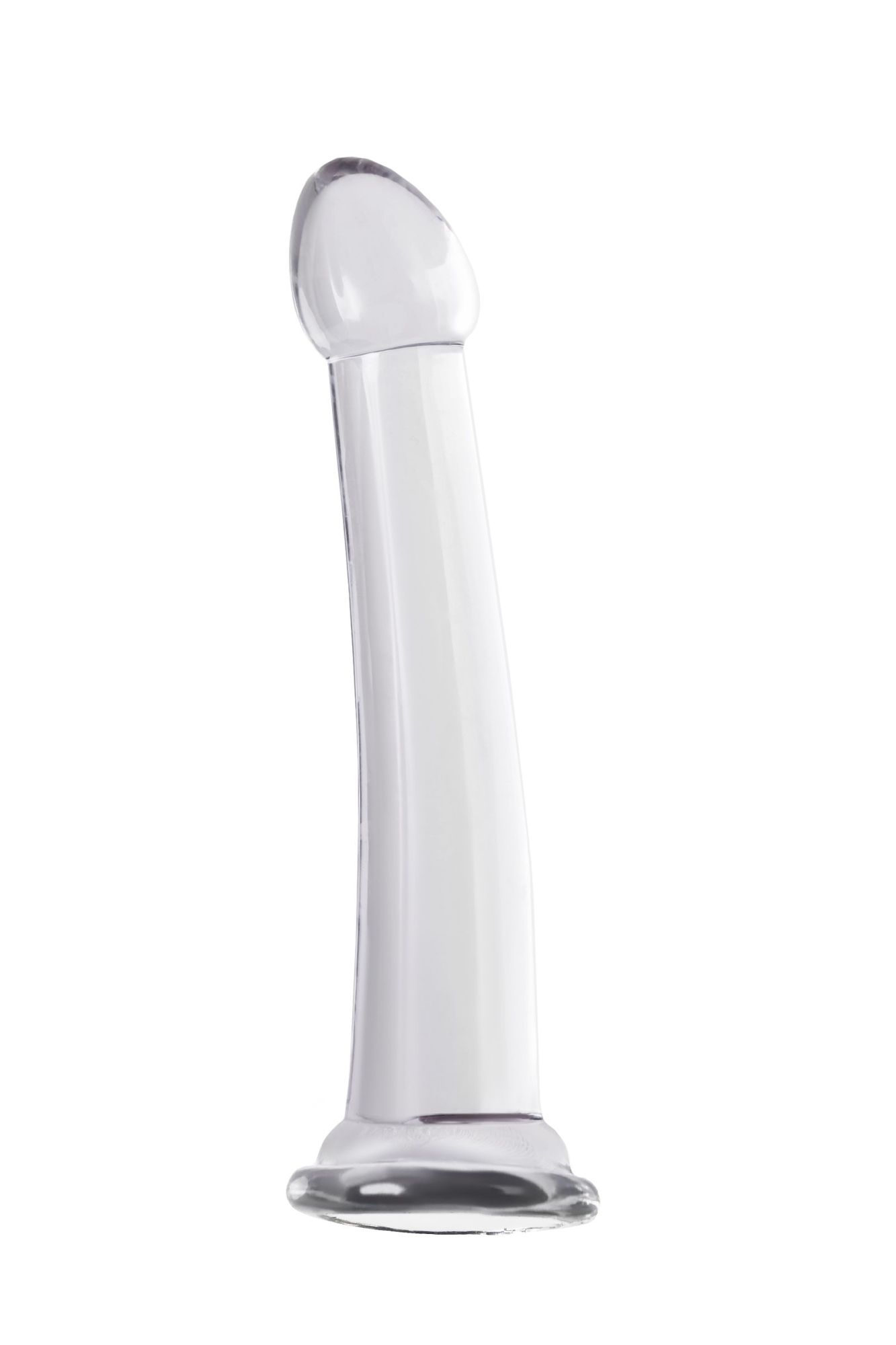 нереалистичный фаллоимитатор jelly dildo xl toyfa basic, tpe, прозрачный, 22 см в Сочи