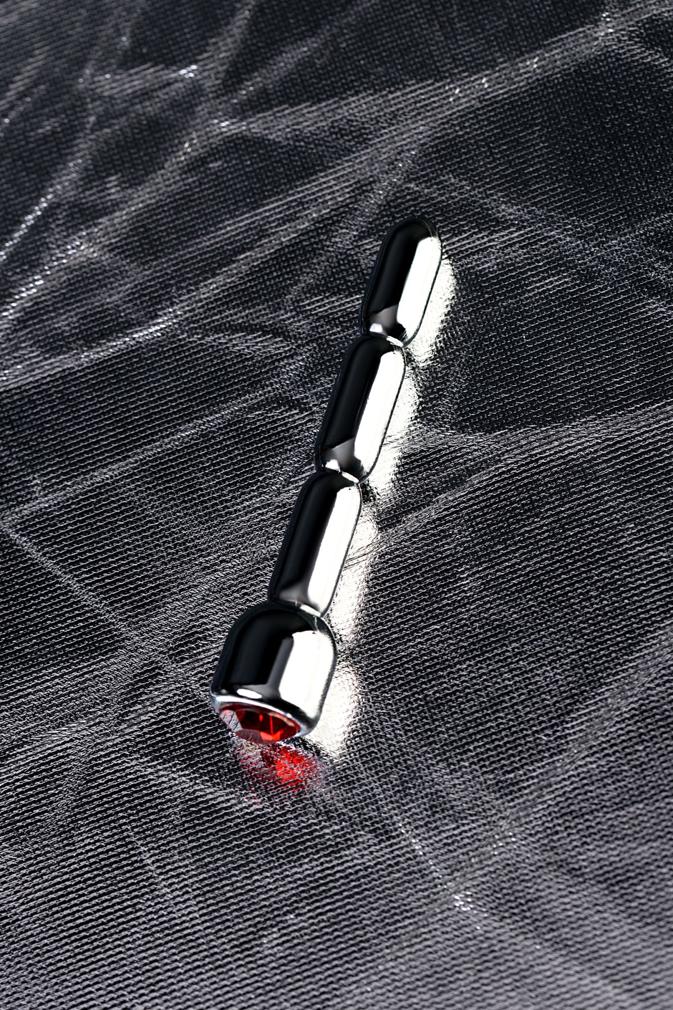 уретральный плаг metal by toyfa со стразом средний, серебряный в Сочи