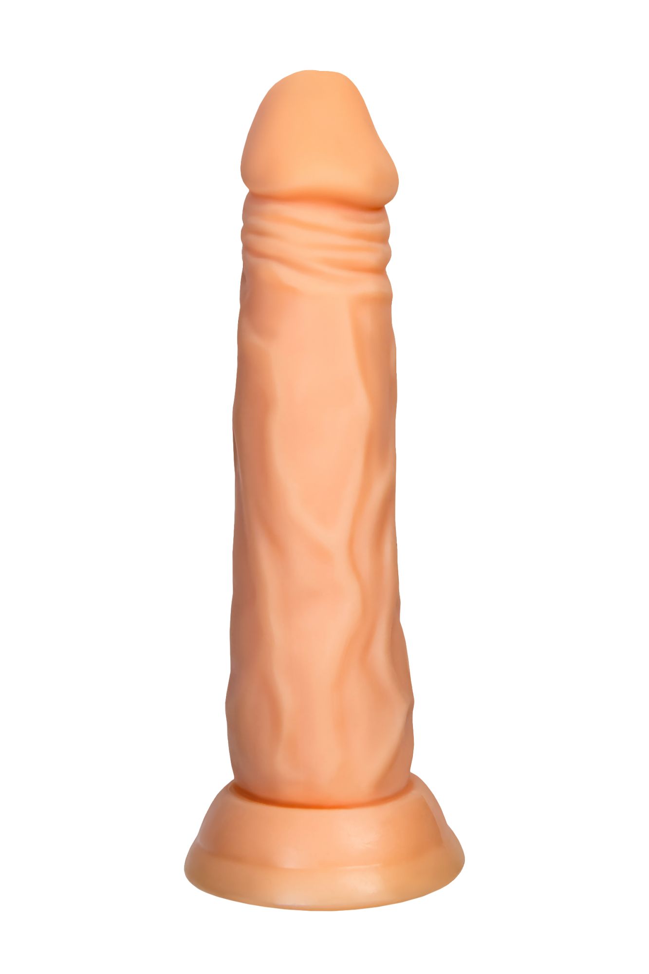 реалистичный фаллоимитатор a-toys by toyfa toon, tpe, телесный, 20 см в Сочи
