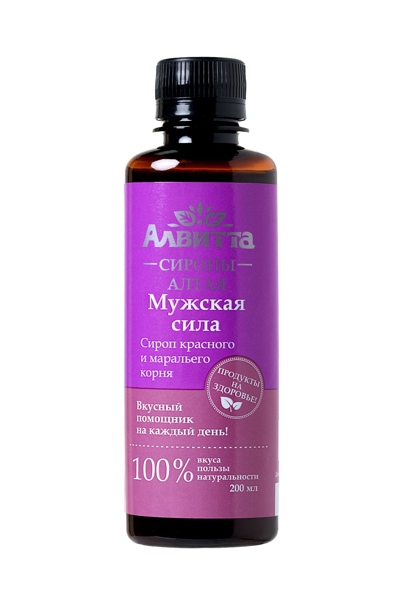 сироп красного и маральего корня «мужская сила» для мужчин, 200 мл в Сочи