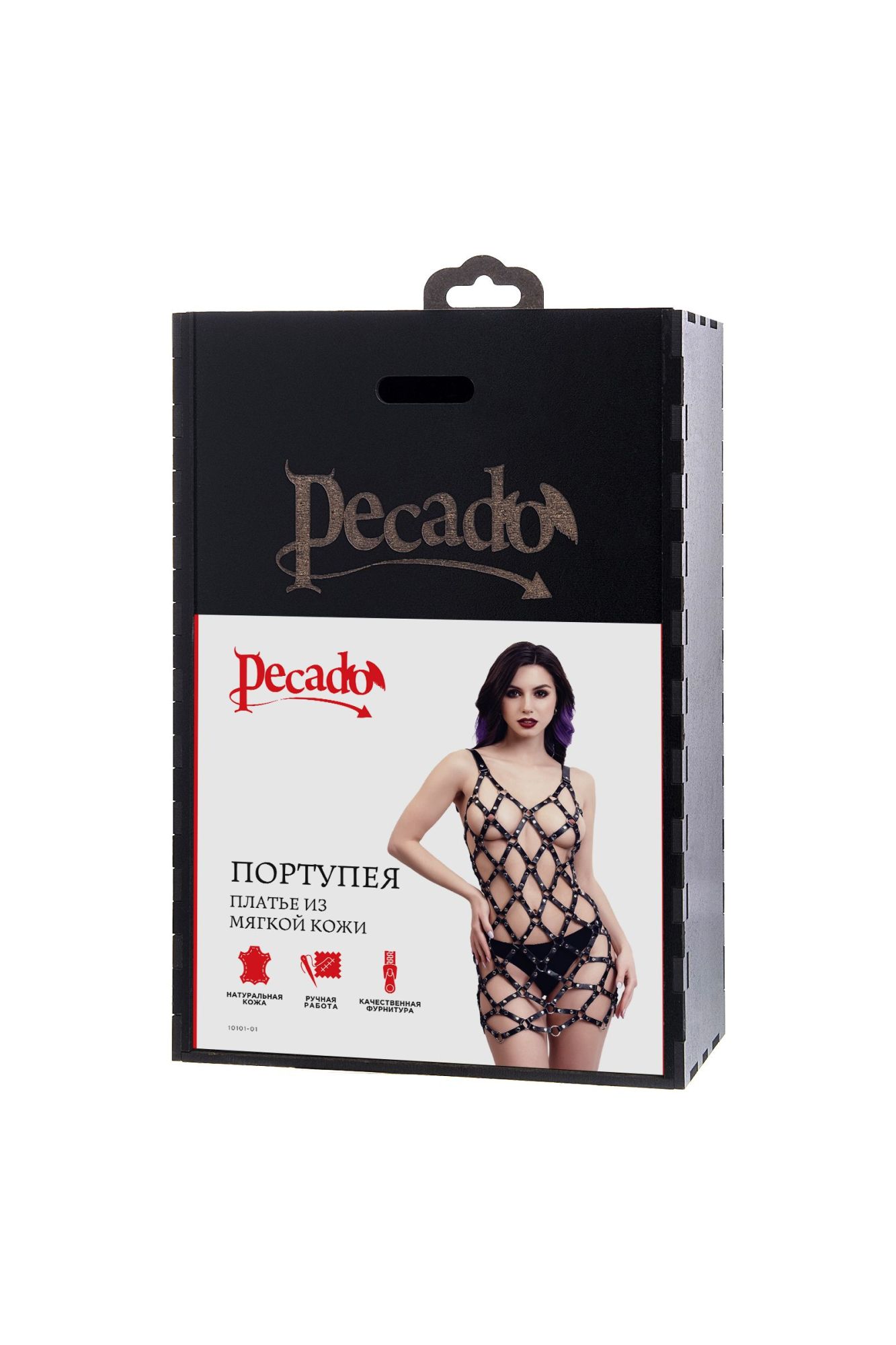 Эротическое портупея-платье pecado bdsm, из мягкой кожи, натуральная кожа, черный в Сочи