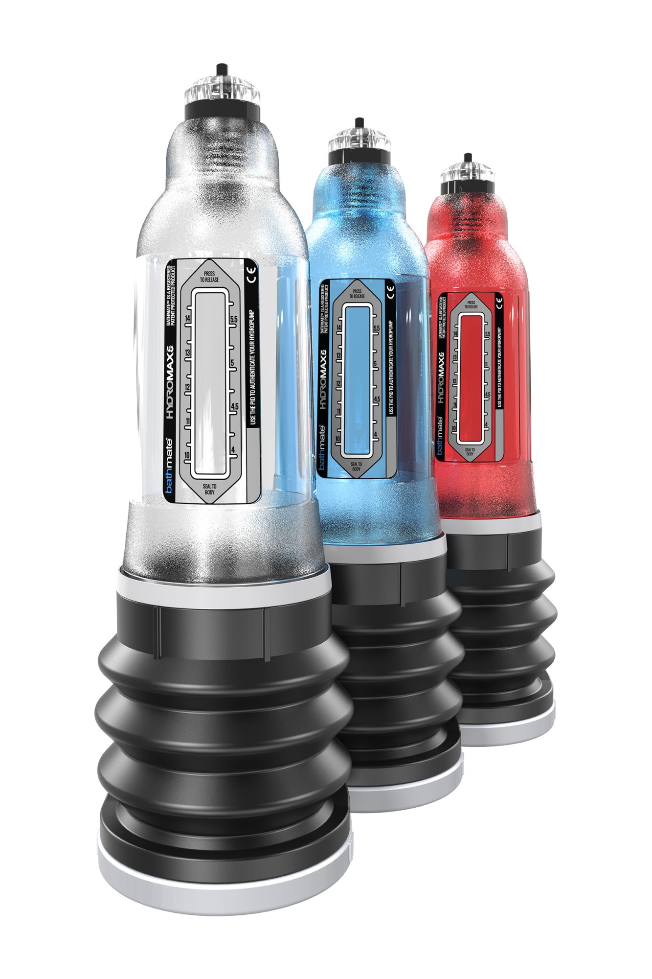 помпа для пениса bathmate hydromax5, abs пластик, голубая, 26 см (аналог hydromax x20) в Сочи