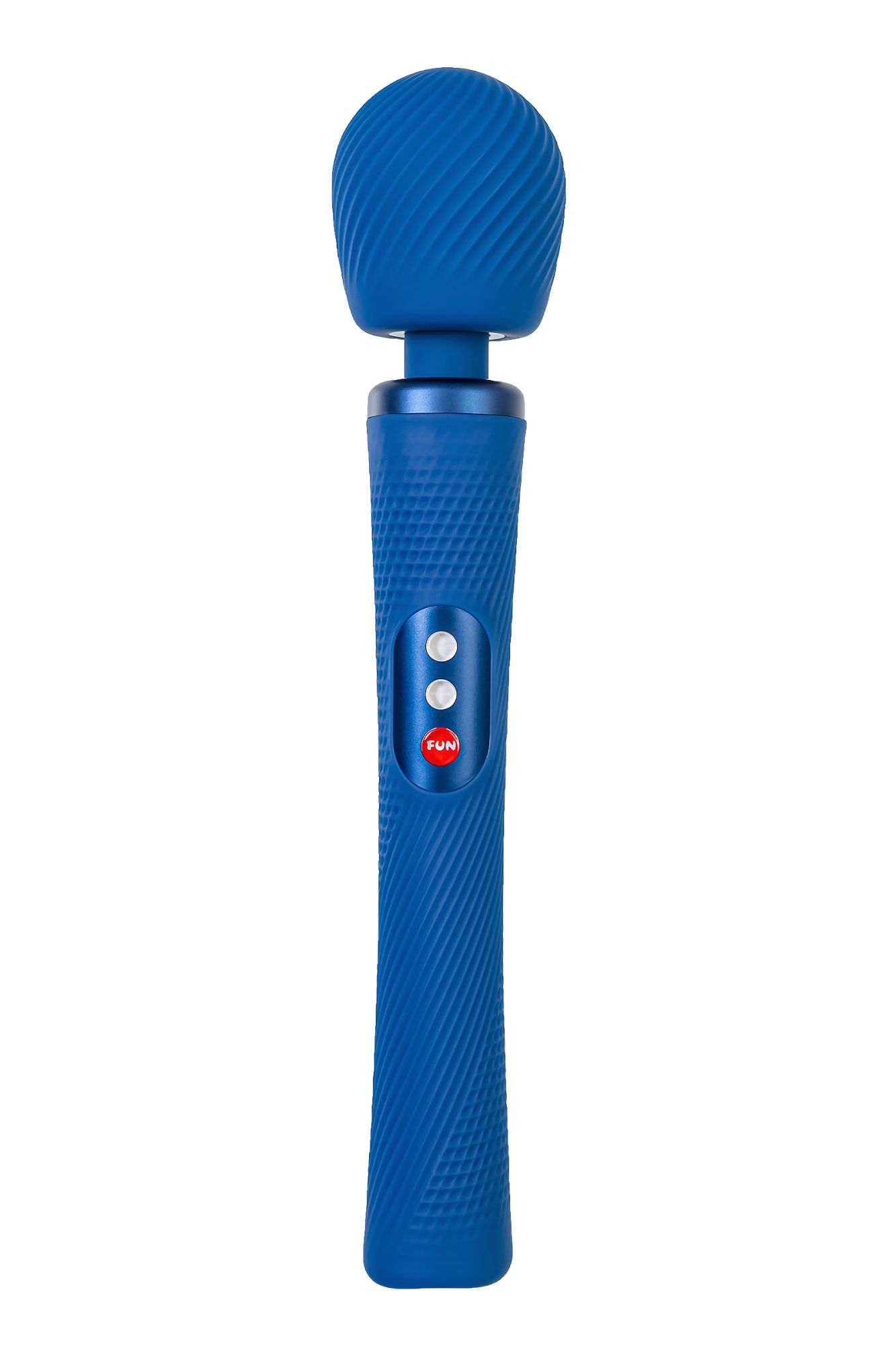 вибромассажер fun factory vim vibrating wand, силикон, синий, 31,3 см в Сочи