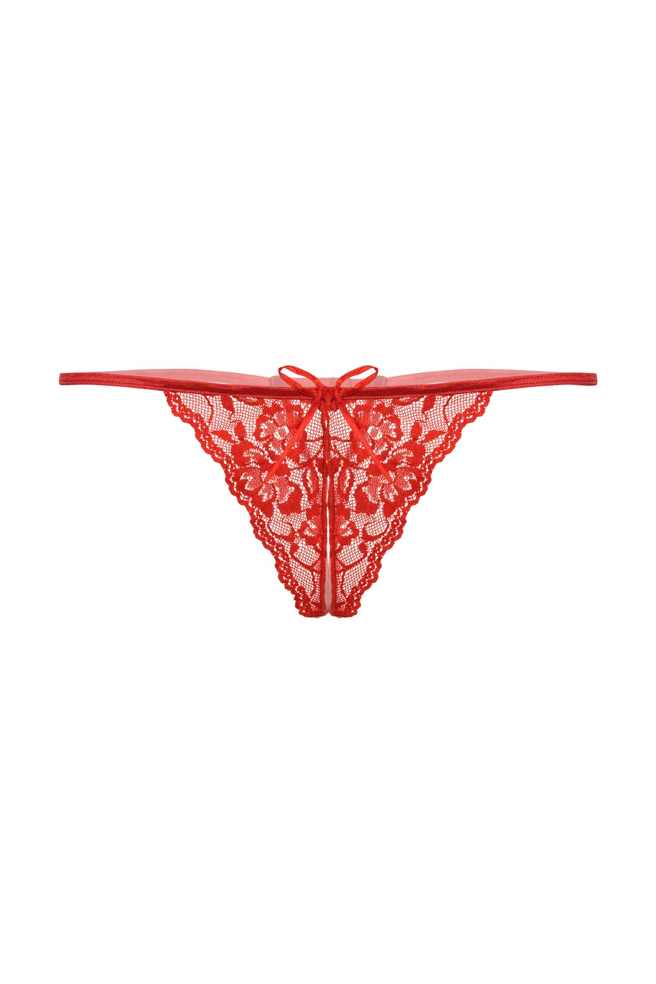 Эротическое стринги открытые кружевные softline collection, красный, s/l в Сочи