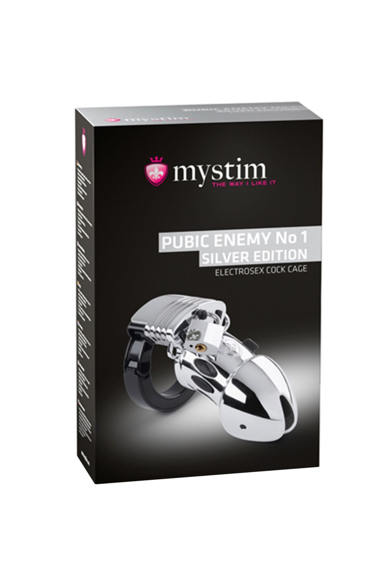 электростимулятор mystim pubic enemy no 1, хирургическая сталь, серебряный, 8,2 см в Сочи