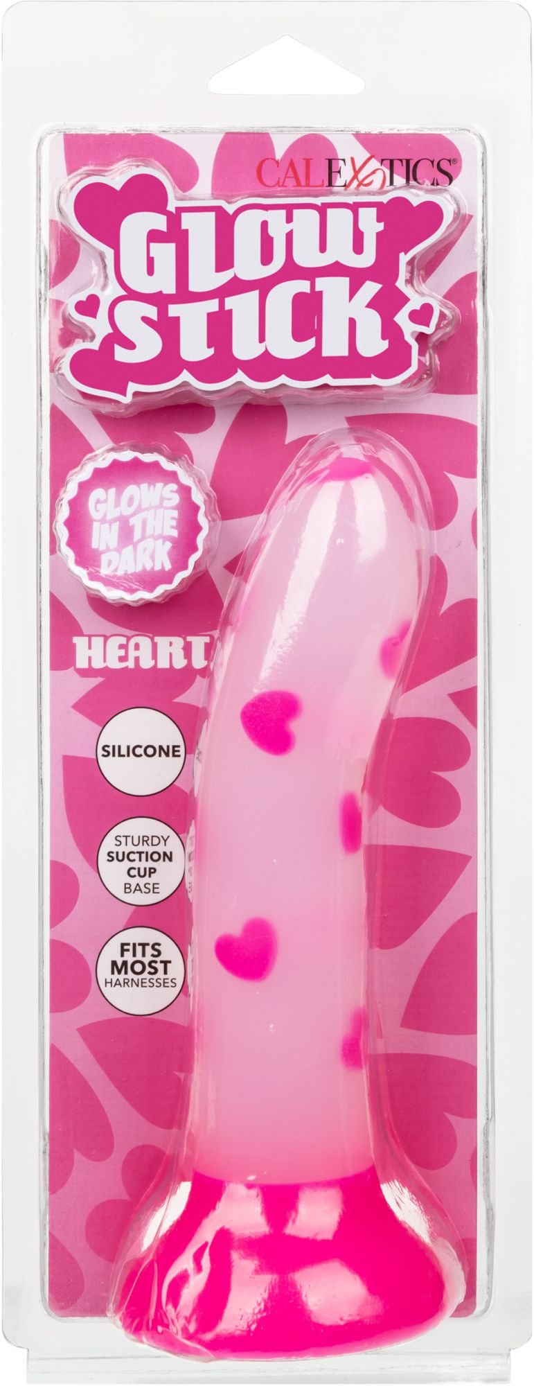 светящийся фаллоимитатор glow stick heart в Сочи