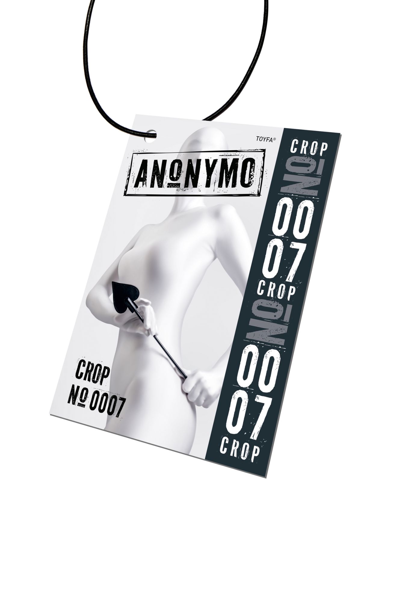 стек anonymo #0007, pu кожа, черный, 36 см в Сочи