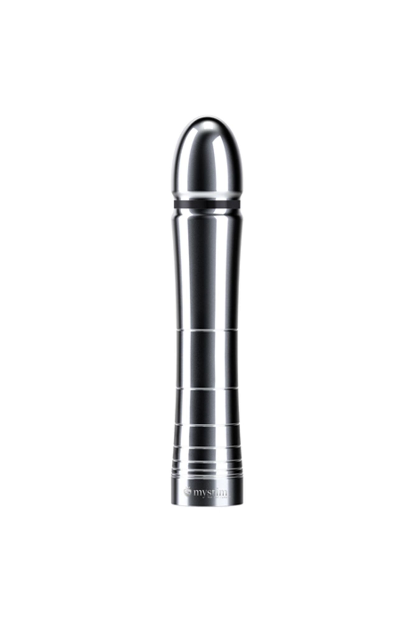 фаллоимитатор mystim glossy glen, электростимуляция, хирургическая сталь, серебряный, 14 см в Сочи