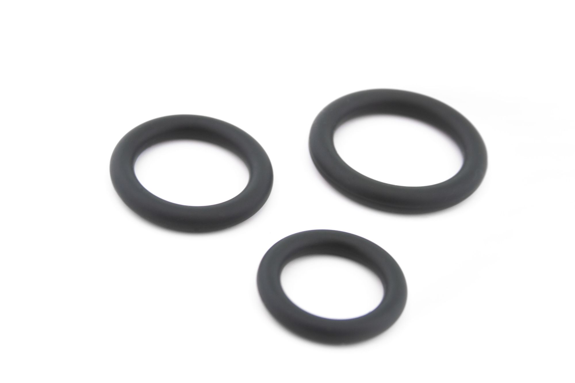 набор из трех эрекционных колец no.25 - cockring set - grey в Сочи