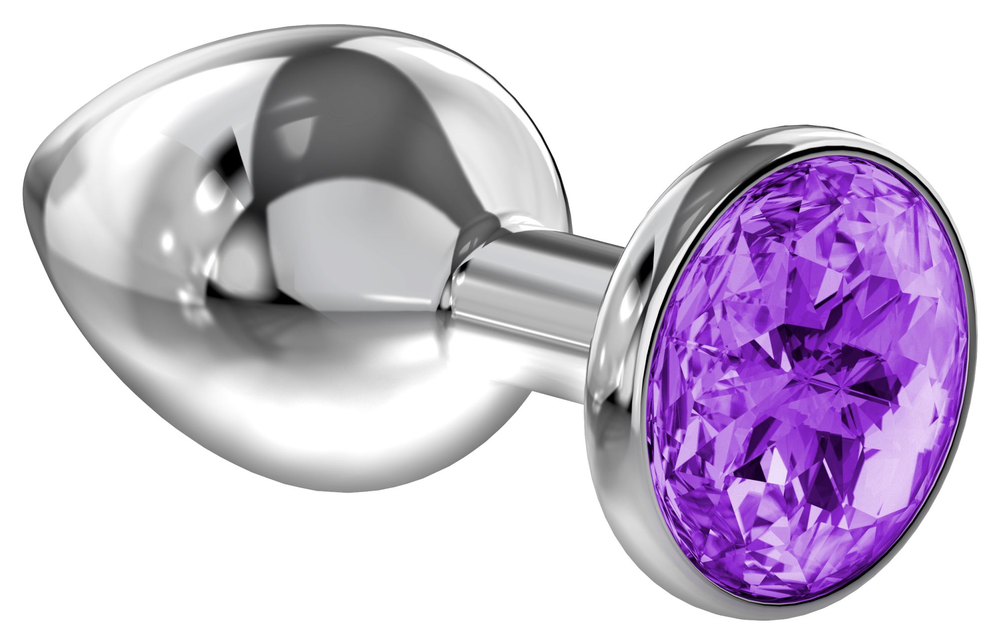 анальная пробка diamond purple sparkle large 4010-05lola в Сочи