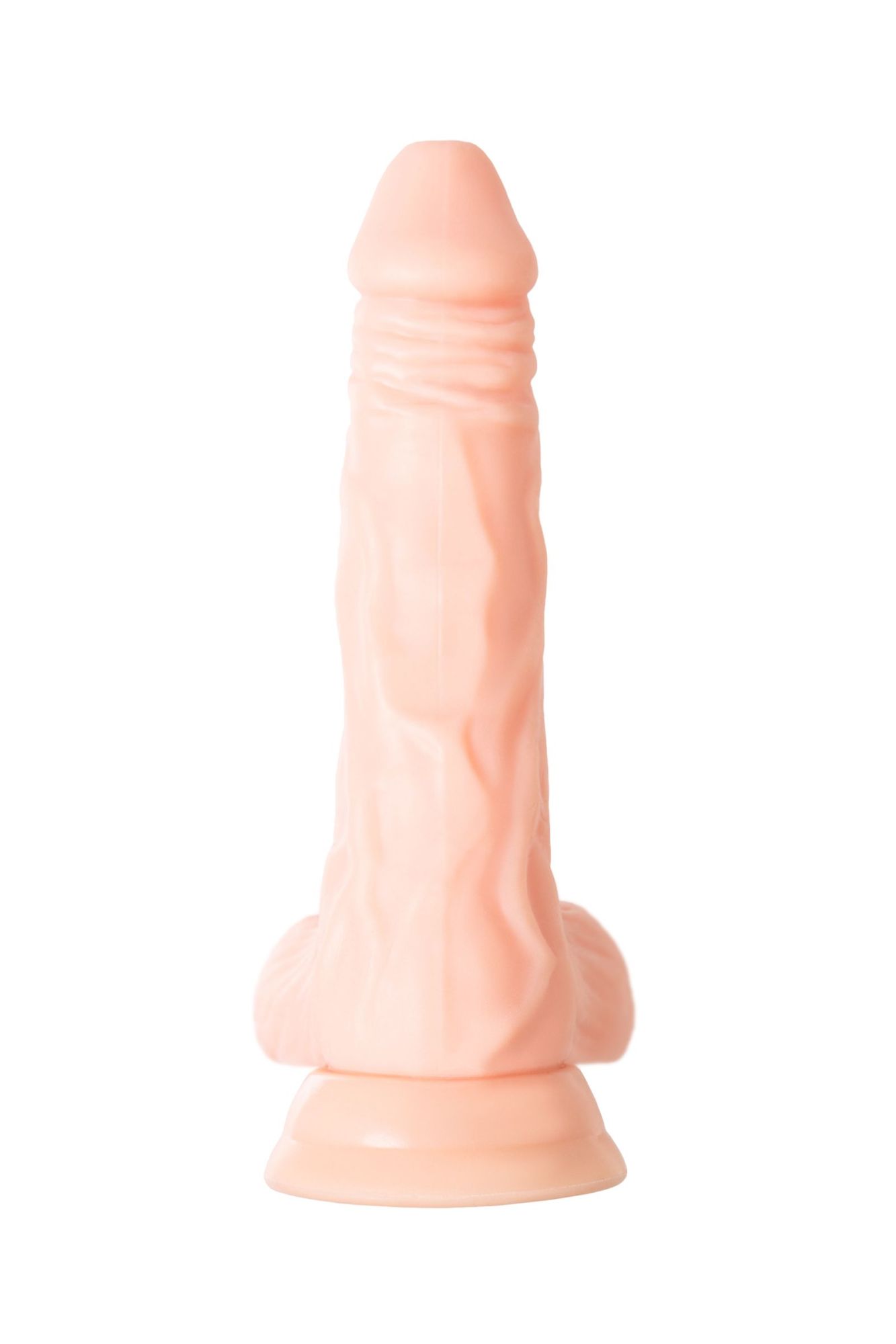 реалистичный фаллоимитатор toyfa  a-toys slock, tpe, телесный, 19 см в Сочи