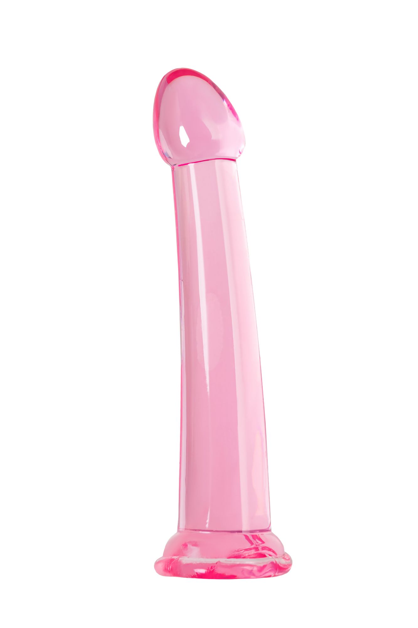 нереалистичный фаллоимитатор jelly dildo xl toyfa basic, tpe, розовый, 22 см в Сочи