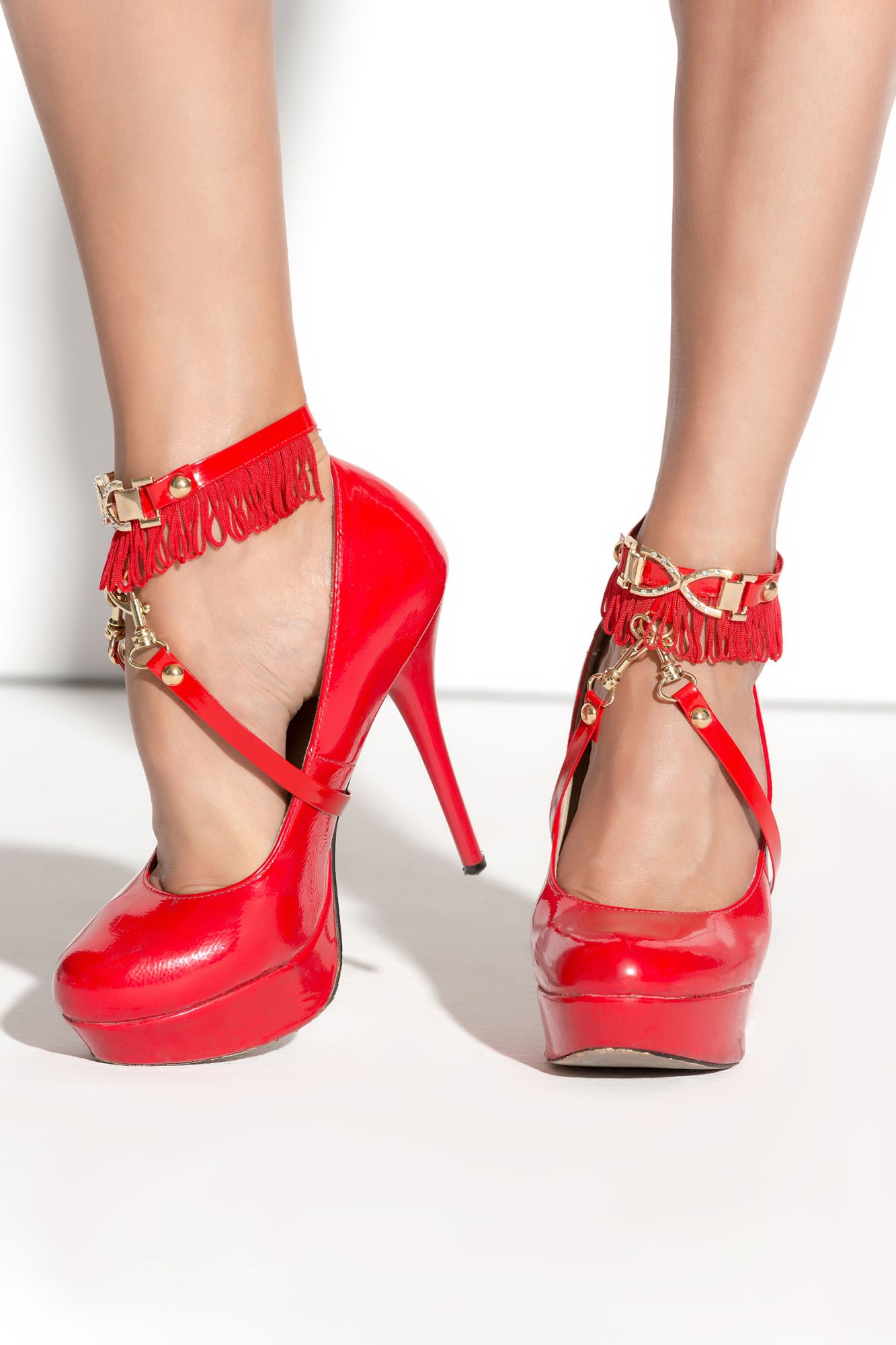украшение на щиколотки me seduce queen of hearts arabesque, красное, os в Сочи