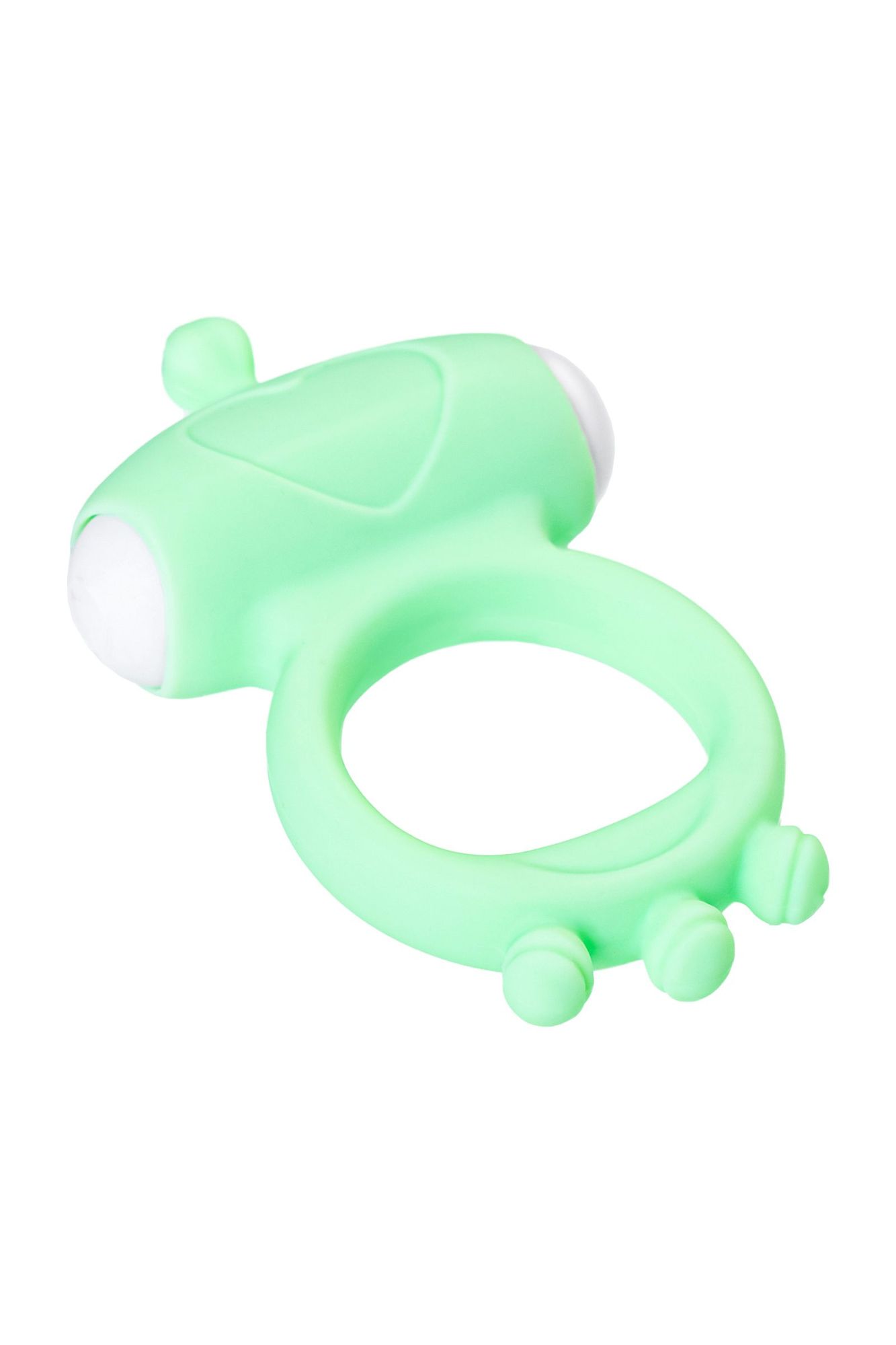 виброкольцо на пенис a-toys by toyfa fowd, силикон, зеленое, ø 2,6 см в Сочи