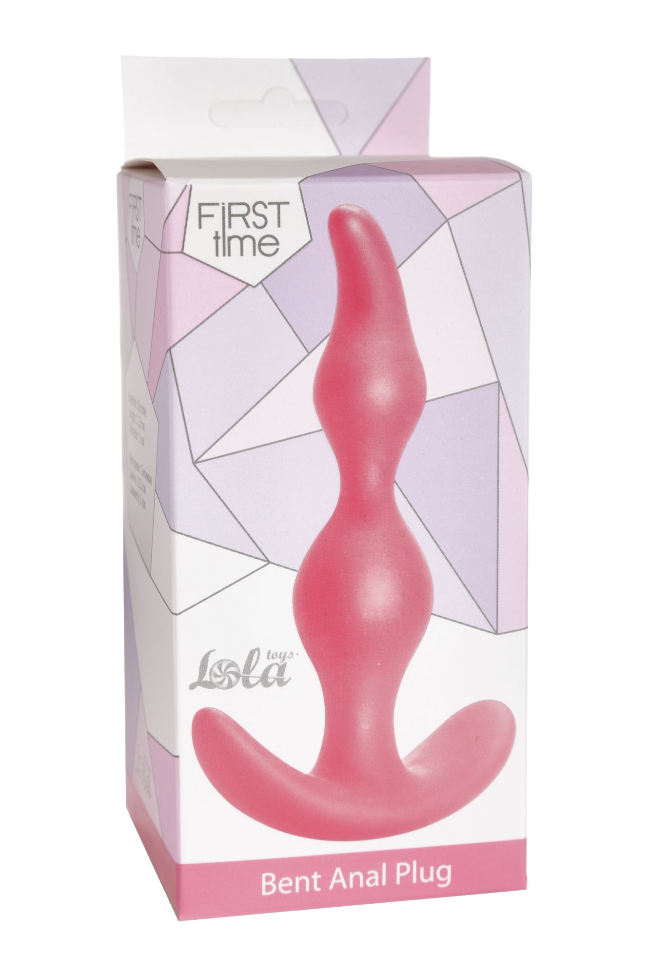анальная пробка bent anal plug pink 5002-01lola в Сочи