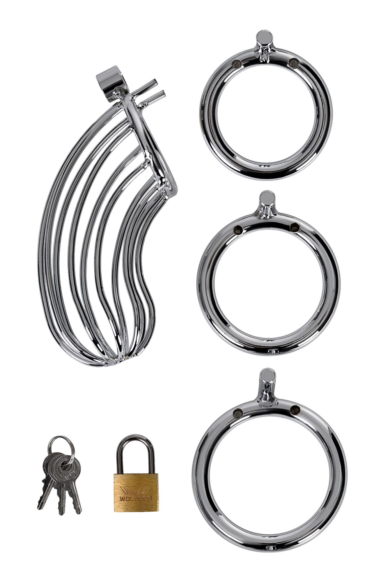 пояс верности мужской toyfa metal, серебряный в Сочи
