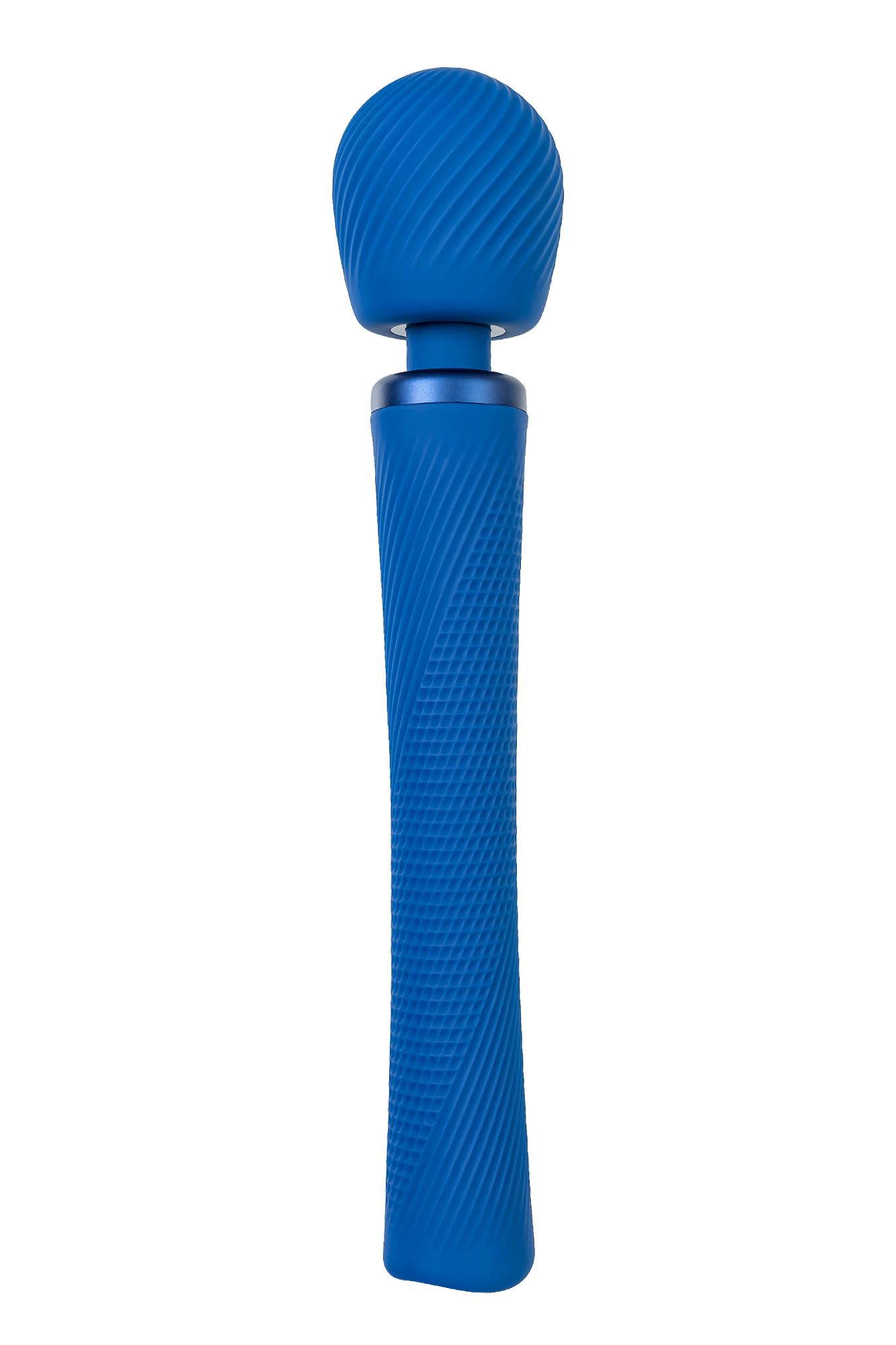 вибромассажер fun factory vim vibrating wand, силикон, синий, 31,3 см в Сочи