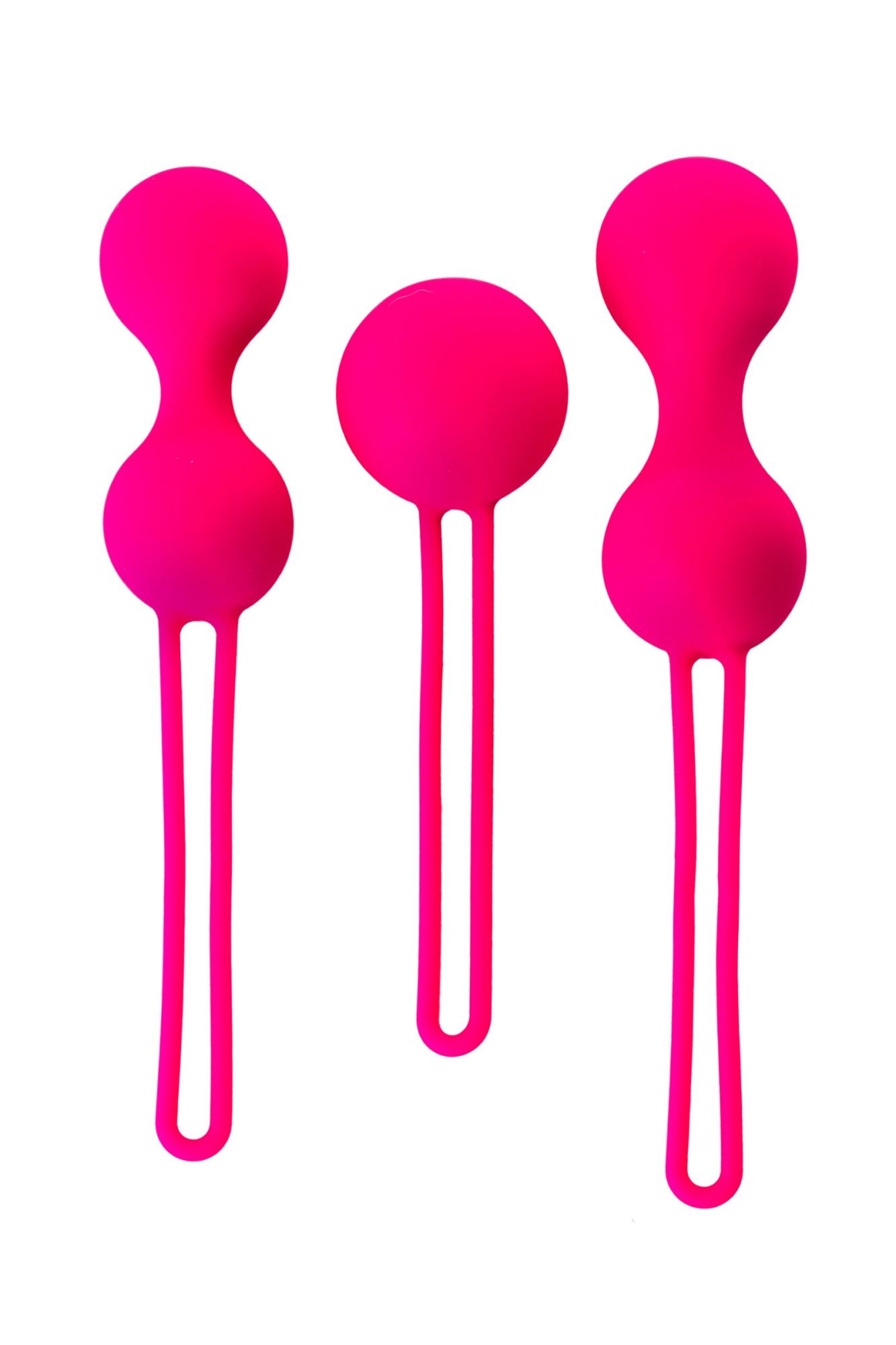 вагинальные шарики a-toys by toyfa redvil, силикон, розовые, 16,5 см в Сочи