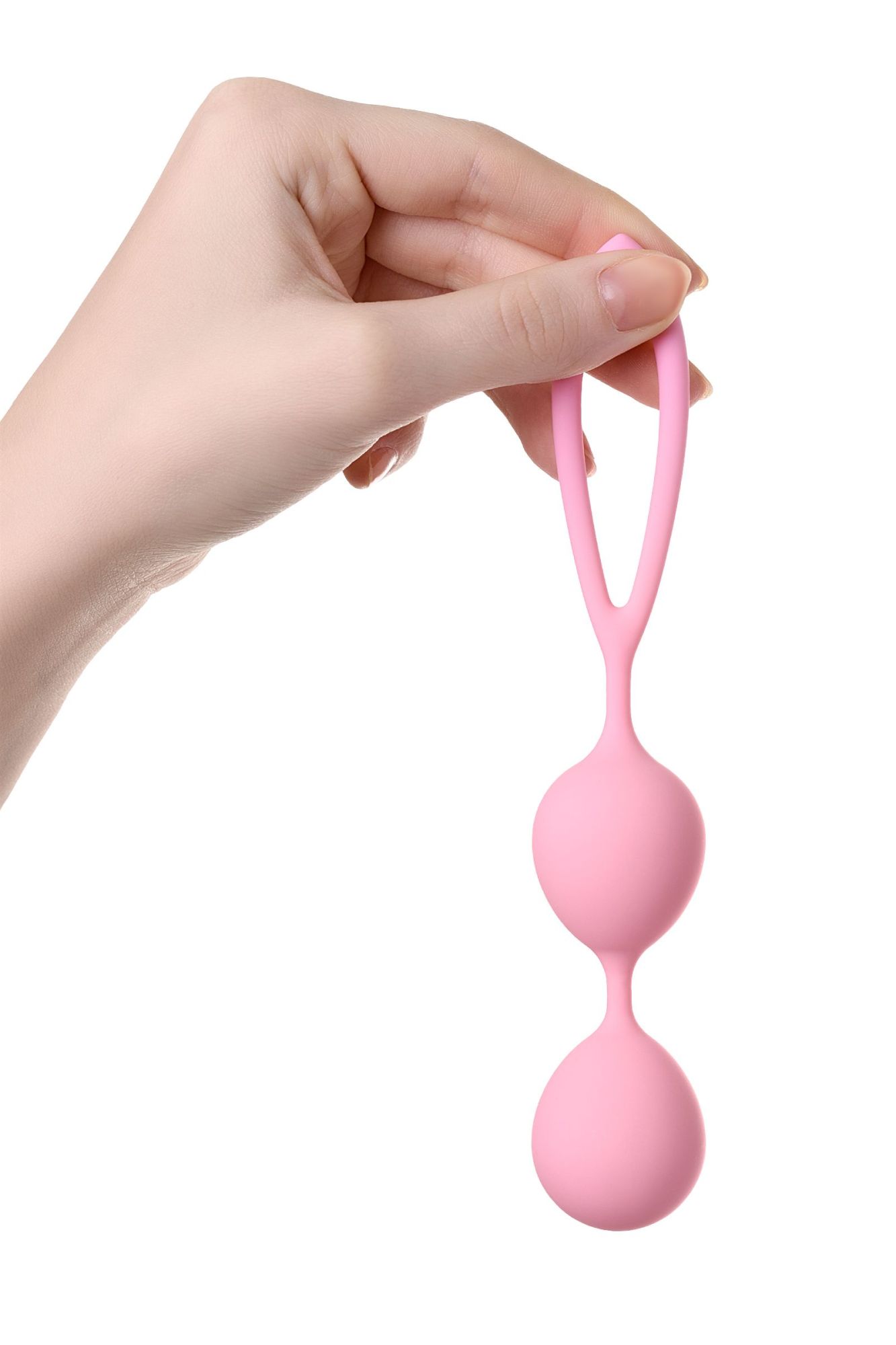 вагинальные шарики a-toys by toyfa rai, силикон, светло-розовые, 17 см в Сочи